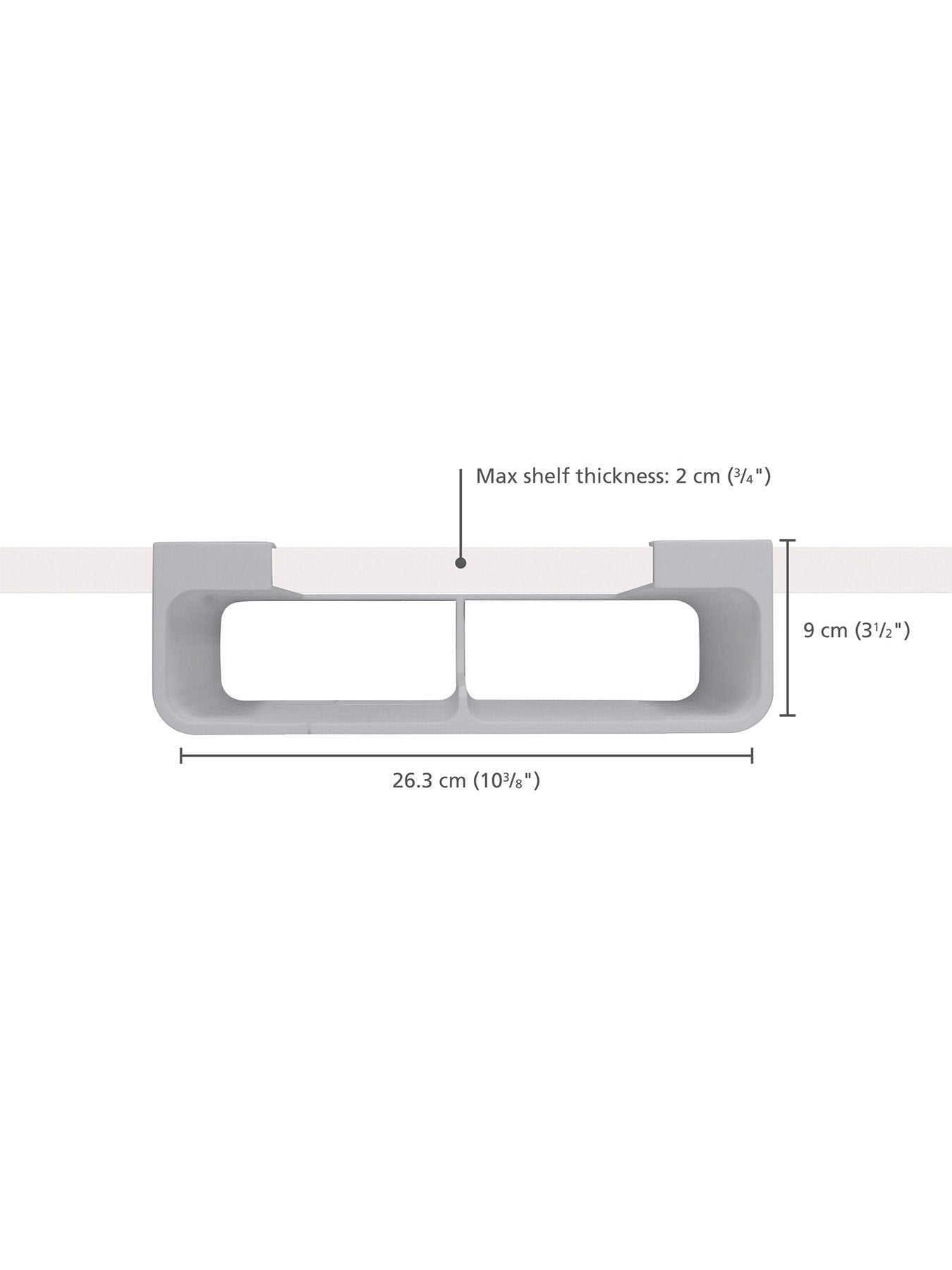 CupboardStore Film Foil and Bag Organiser