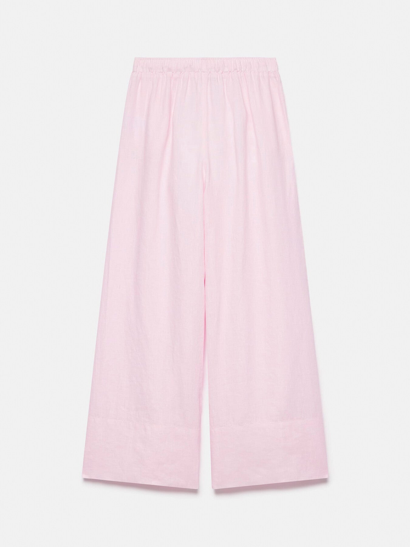 Linen Wide Leg Trousers