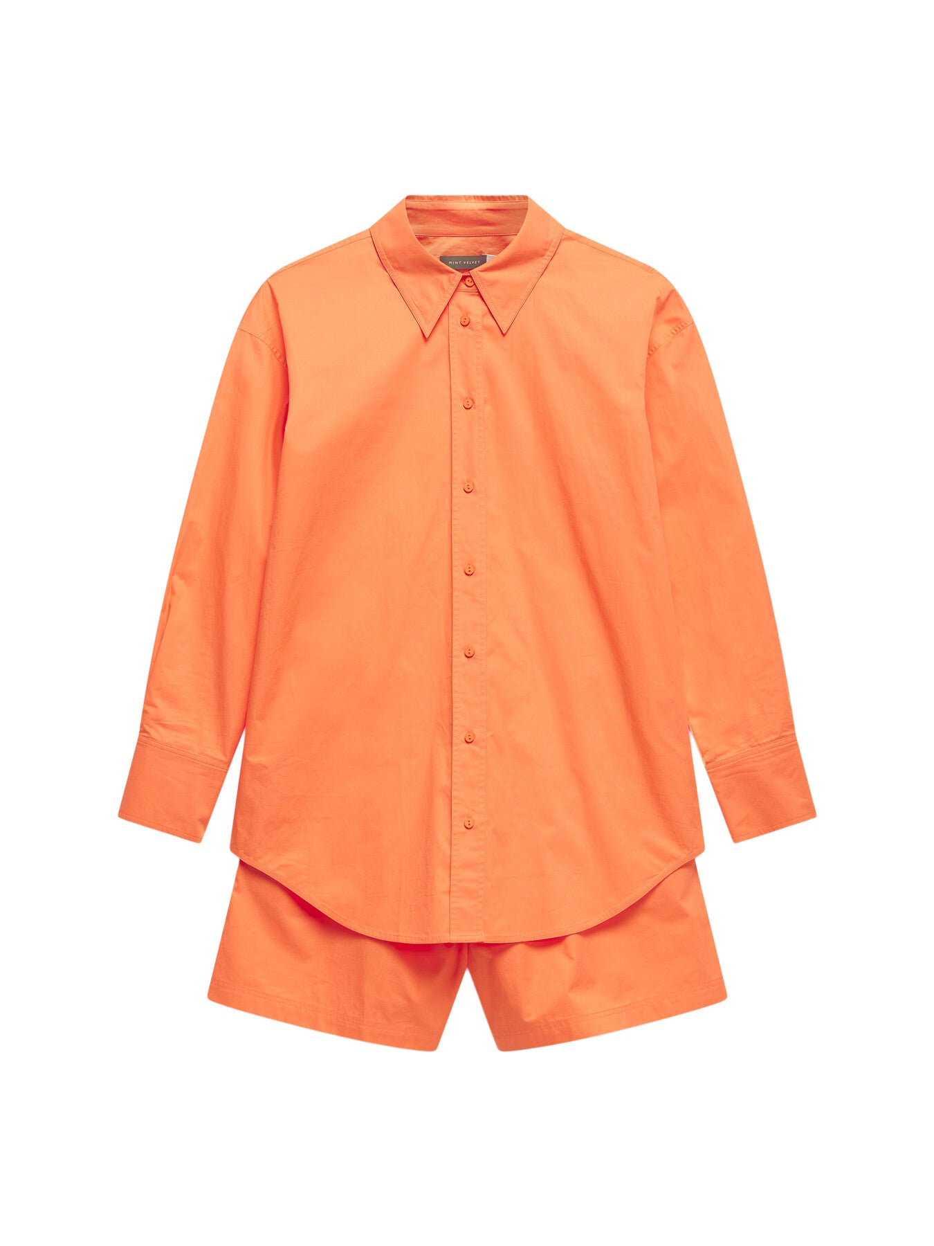 Cotton Shirt & Short Set