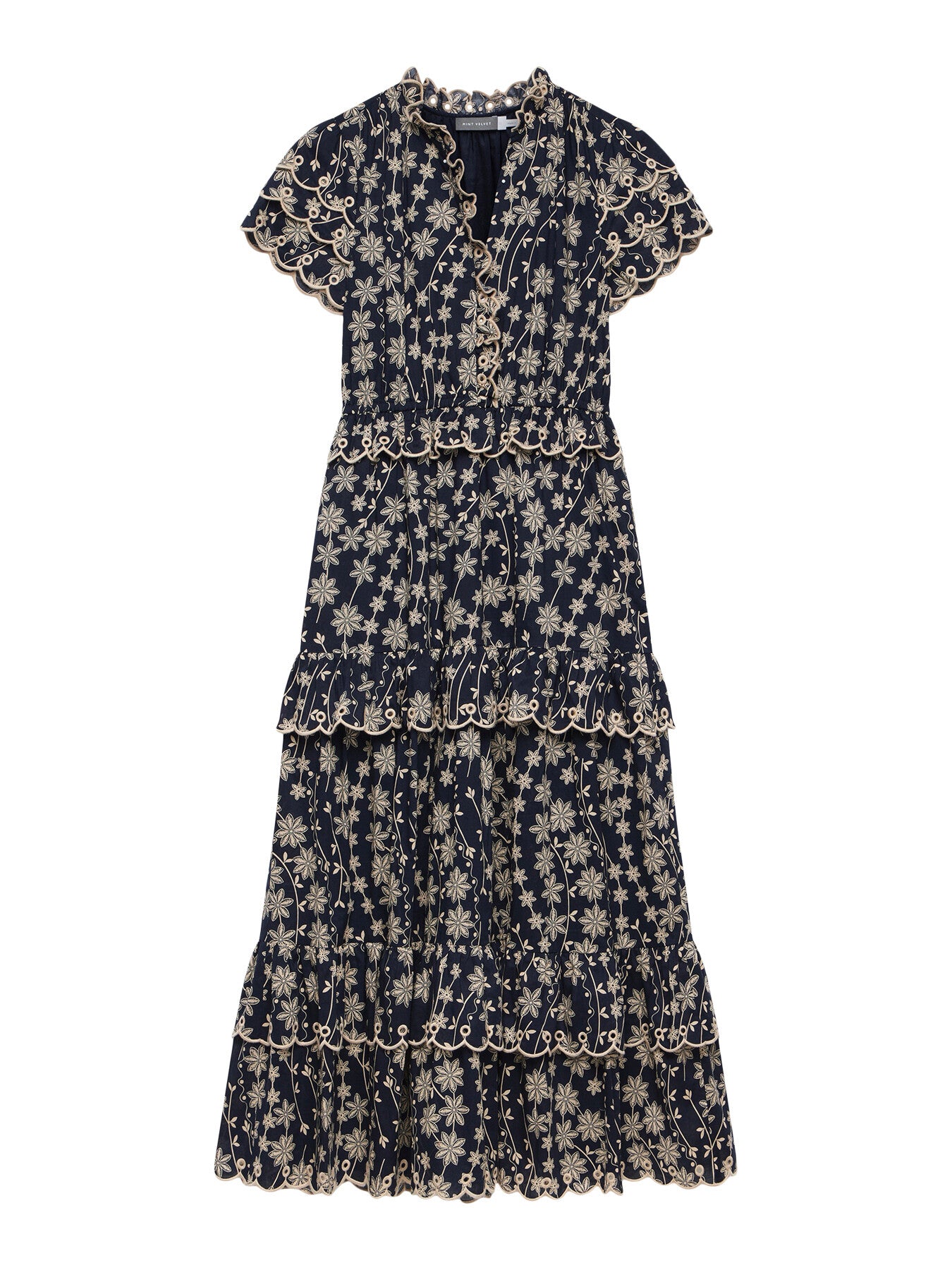 Floral Print Maxi Dress