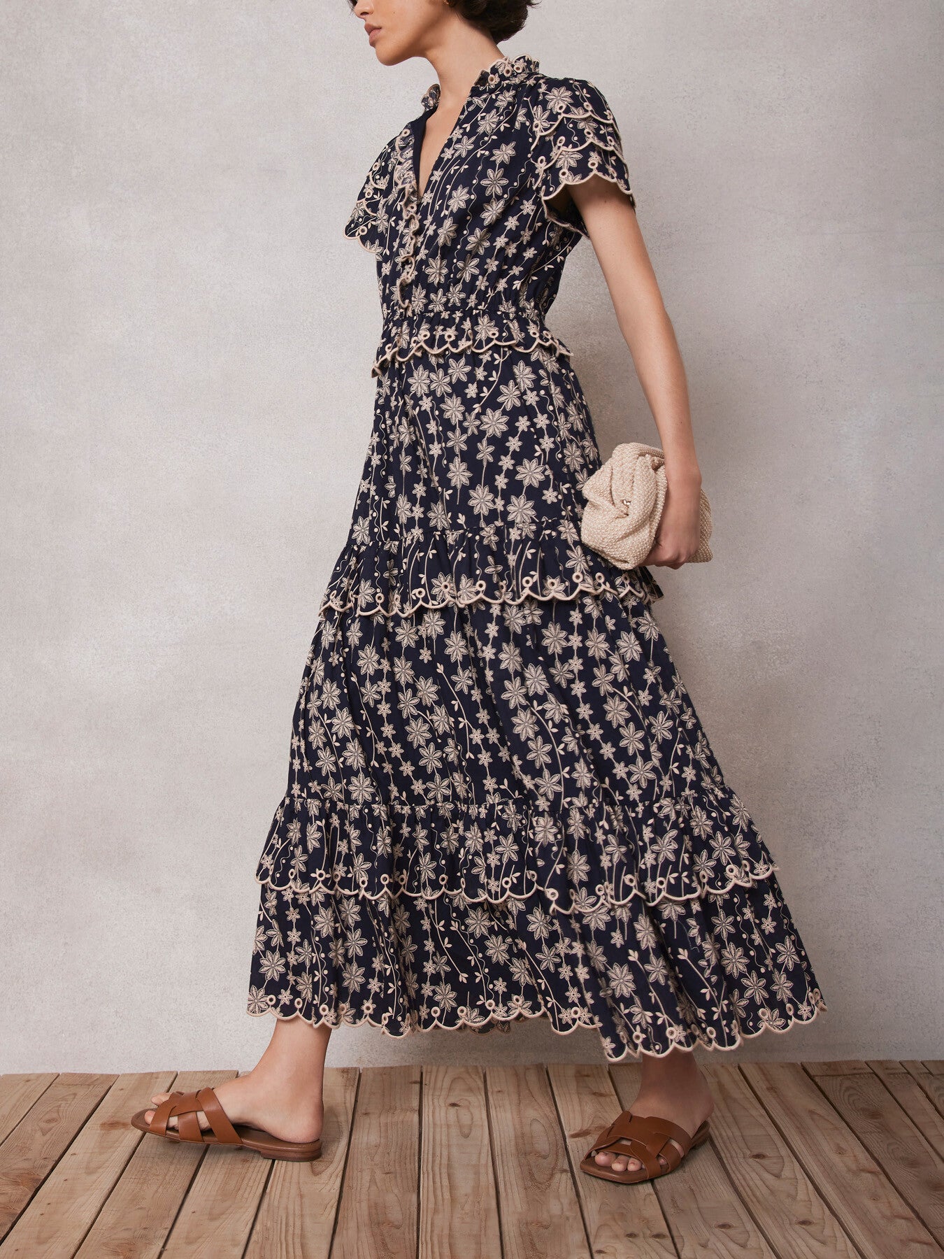 Floral Print Maxi Dress
