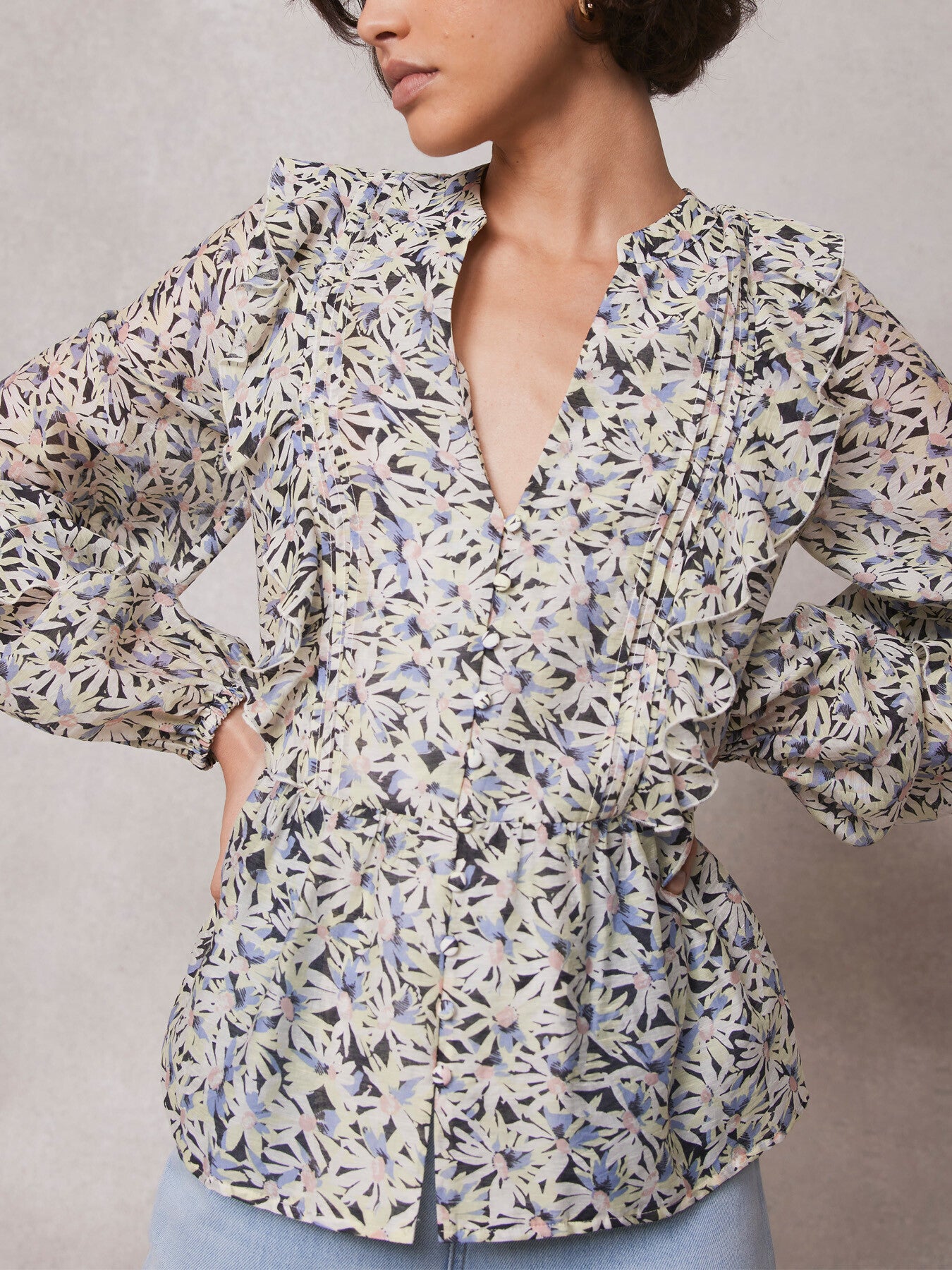 Floral Print Blouse