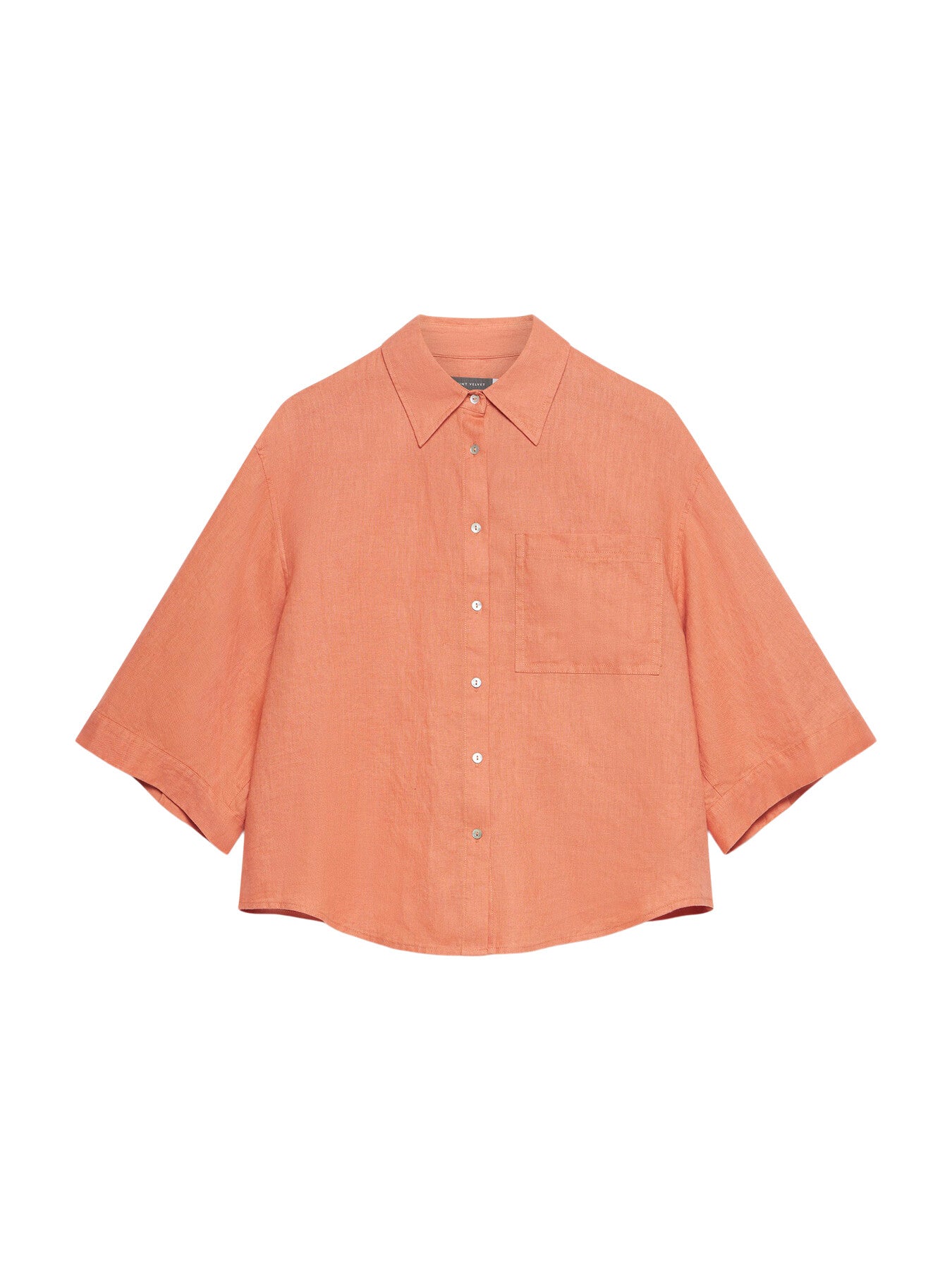 Rust Linen Shirt