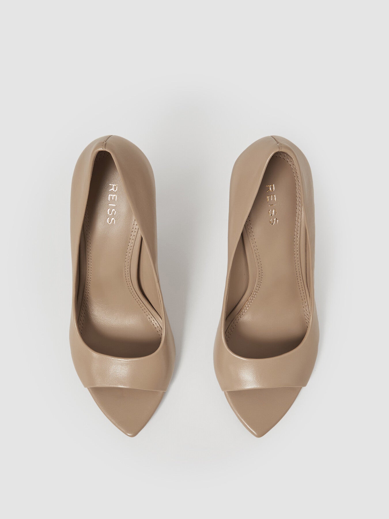 Isla Peep Toe Pointed Court Shoes