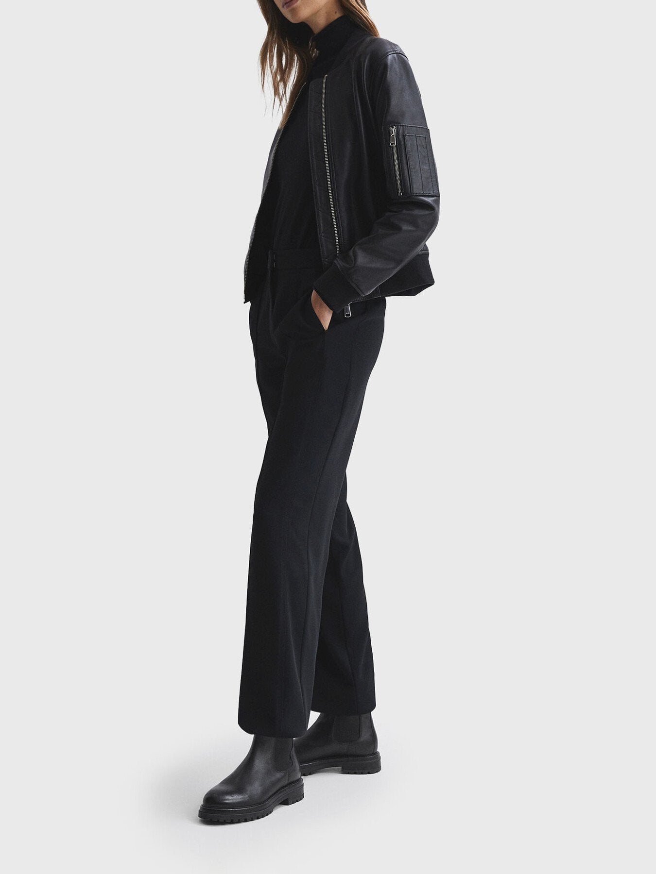 Thea Leather Chelsea Boots