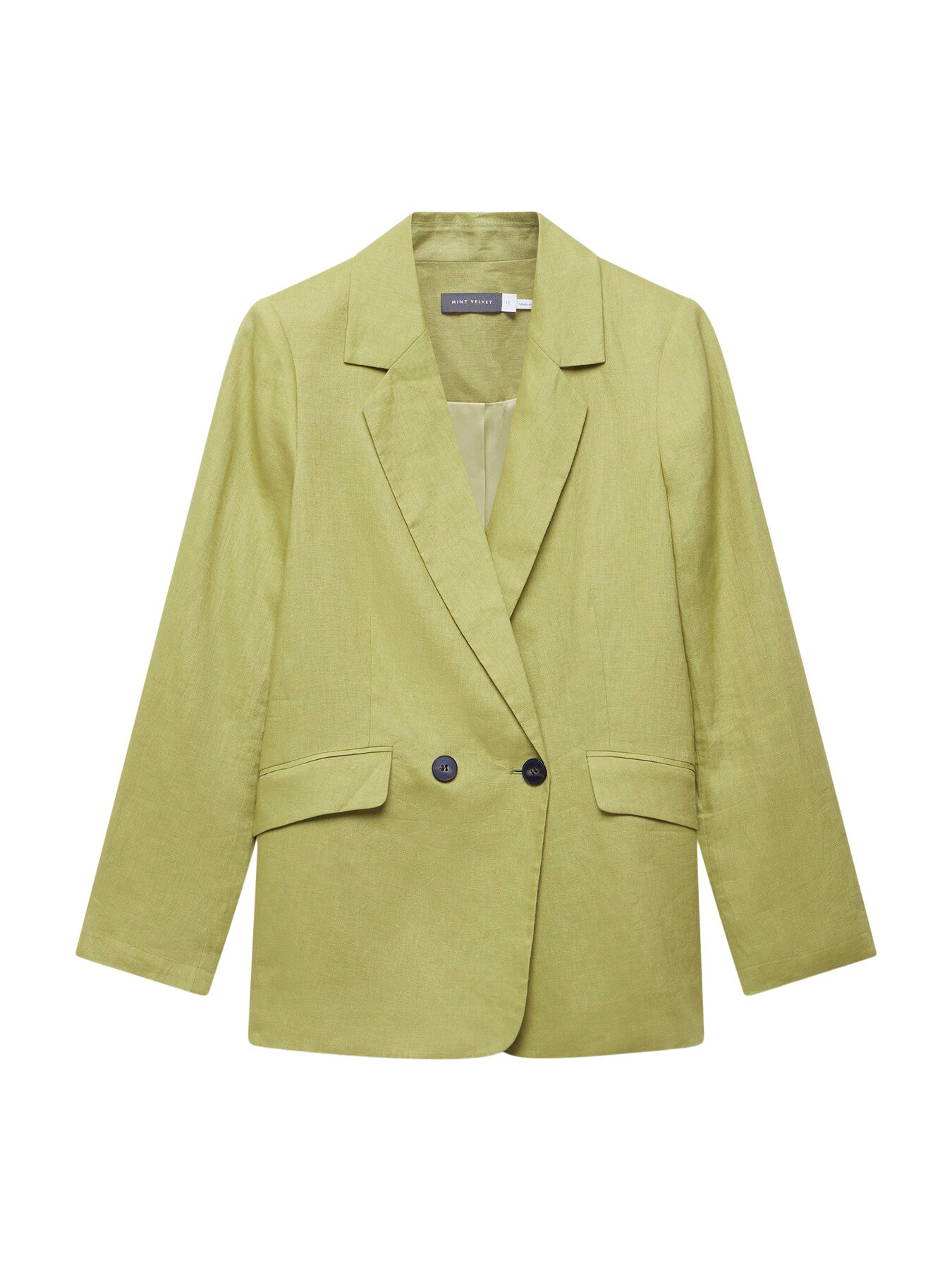 Linen Double Breasted Blazer