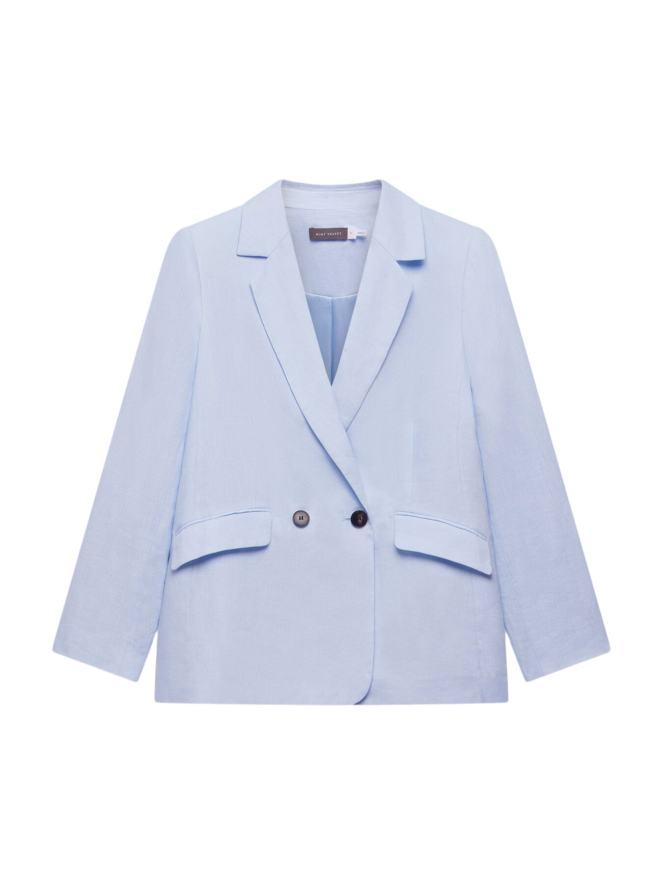 Linen Double Breasted Blazer