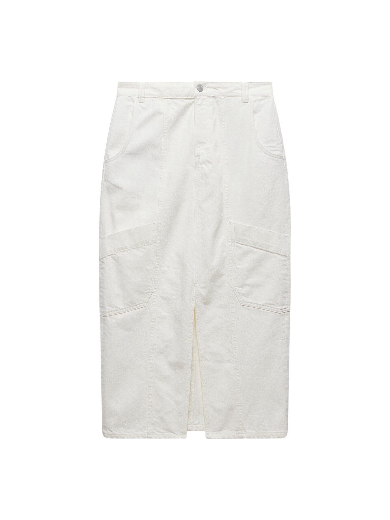Cargo Pocket Midi Skirt