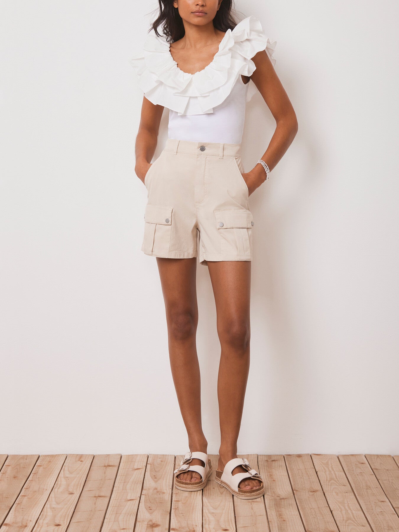 Cotton Cargo Shorts