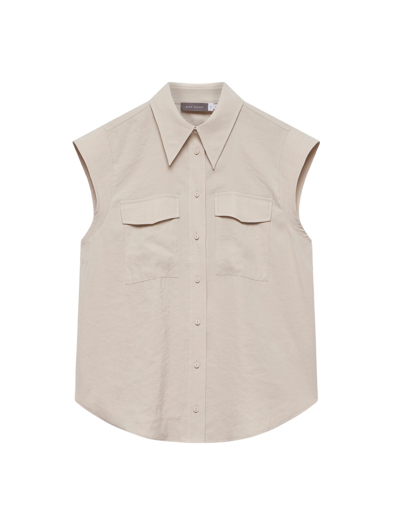 Sleeveless Utility Shirt