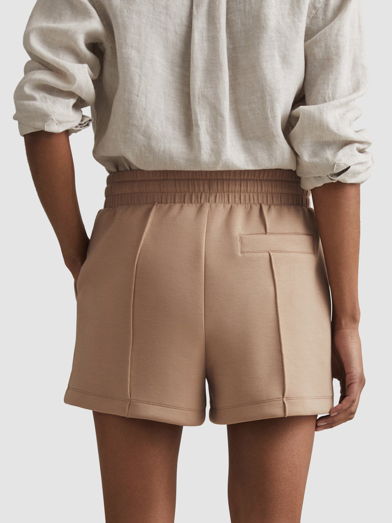 Joanna Modal Blend Drawstring Co-Ord Sweat Shorts