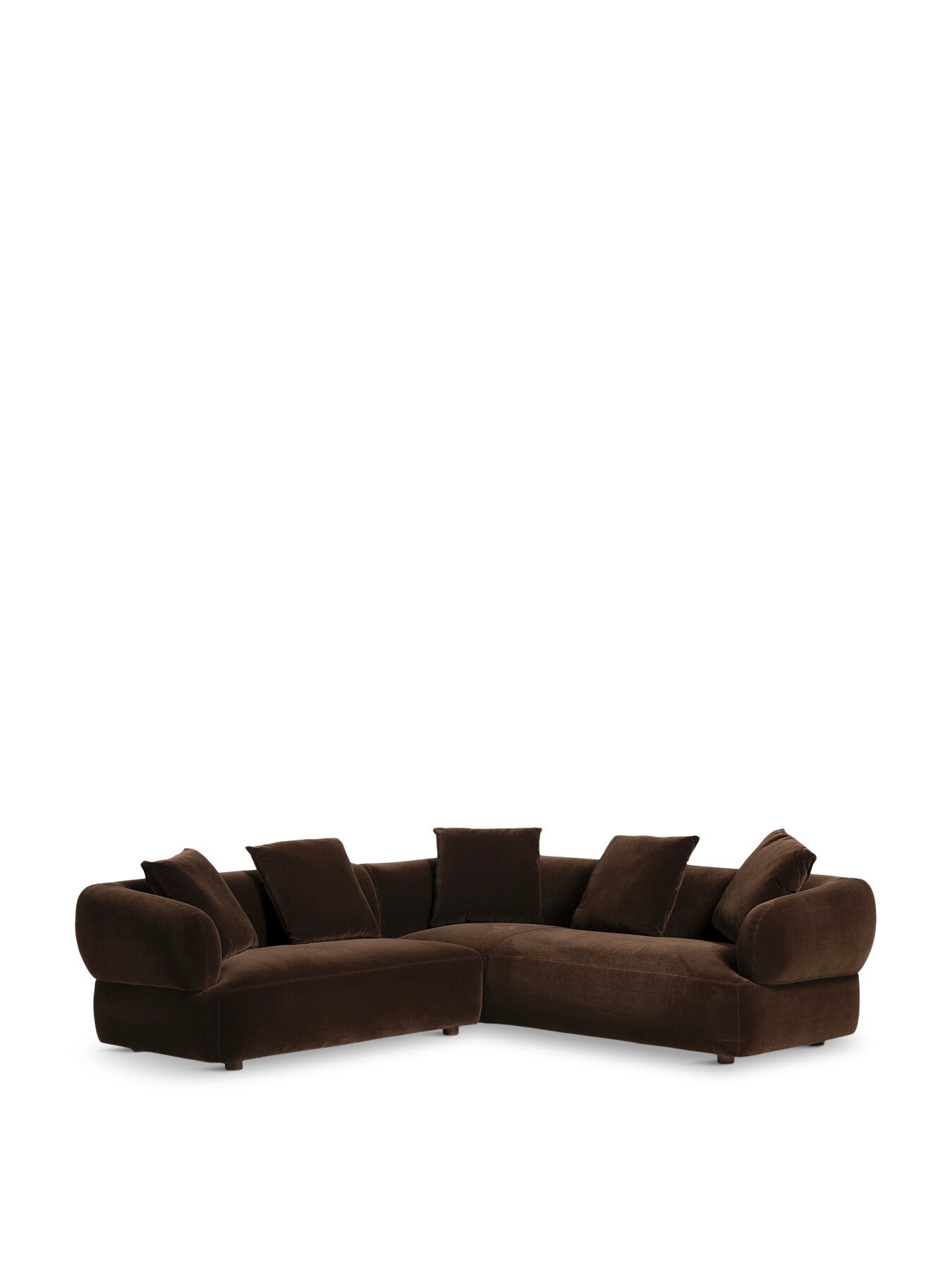Blume Fabric Corner Sofa