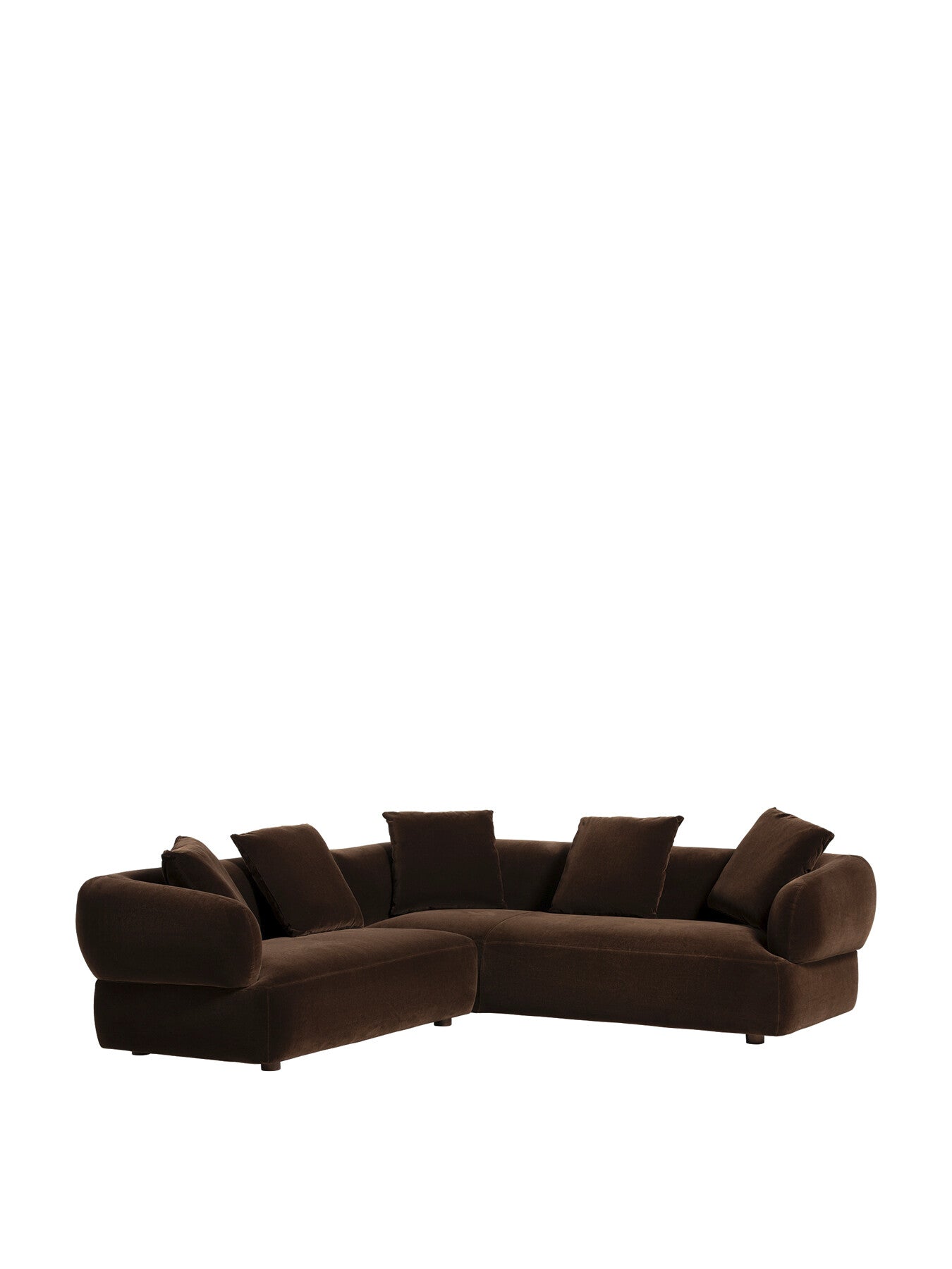 Blume Fabric Corner Sofa