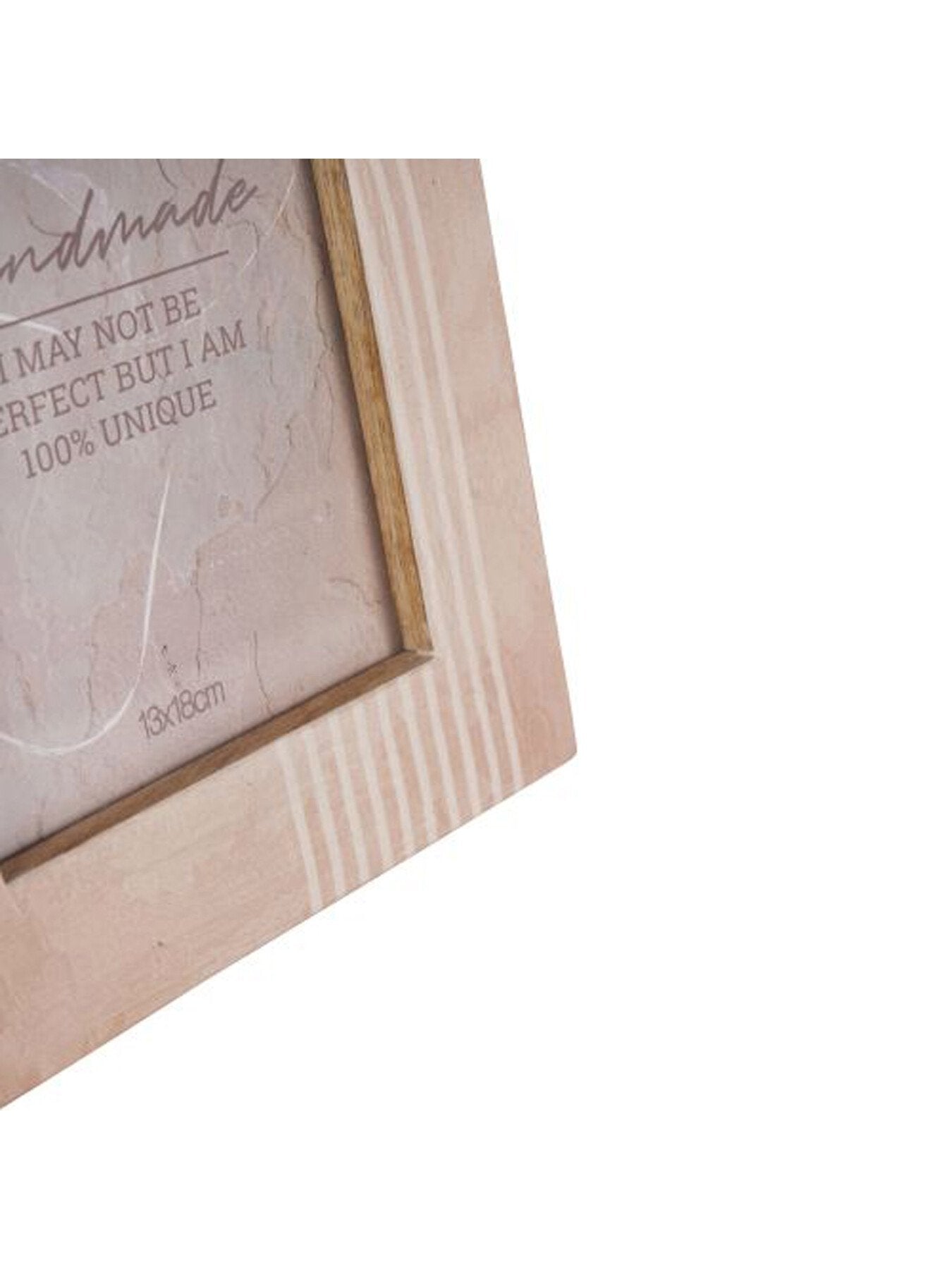Photo Frame Mango Wood Peach 13x18cm