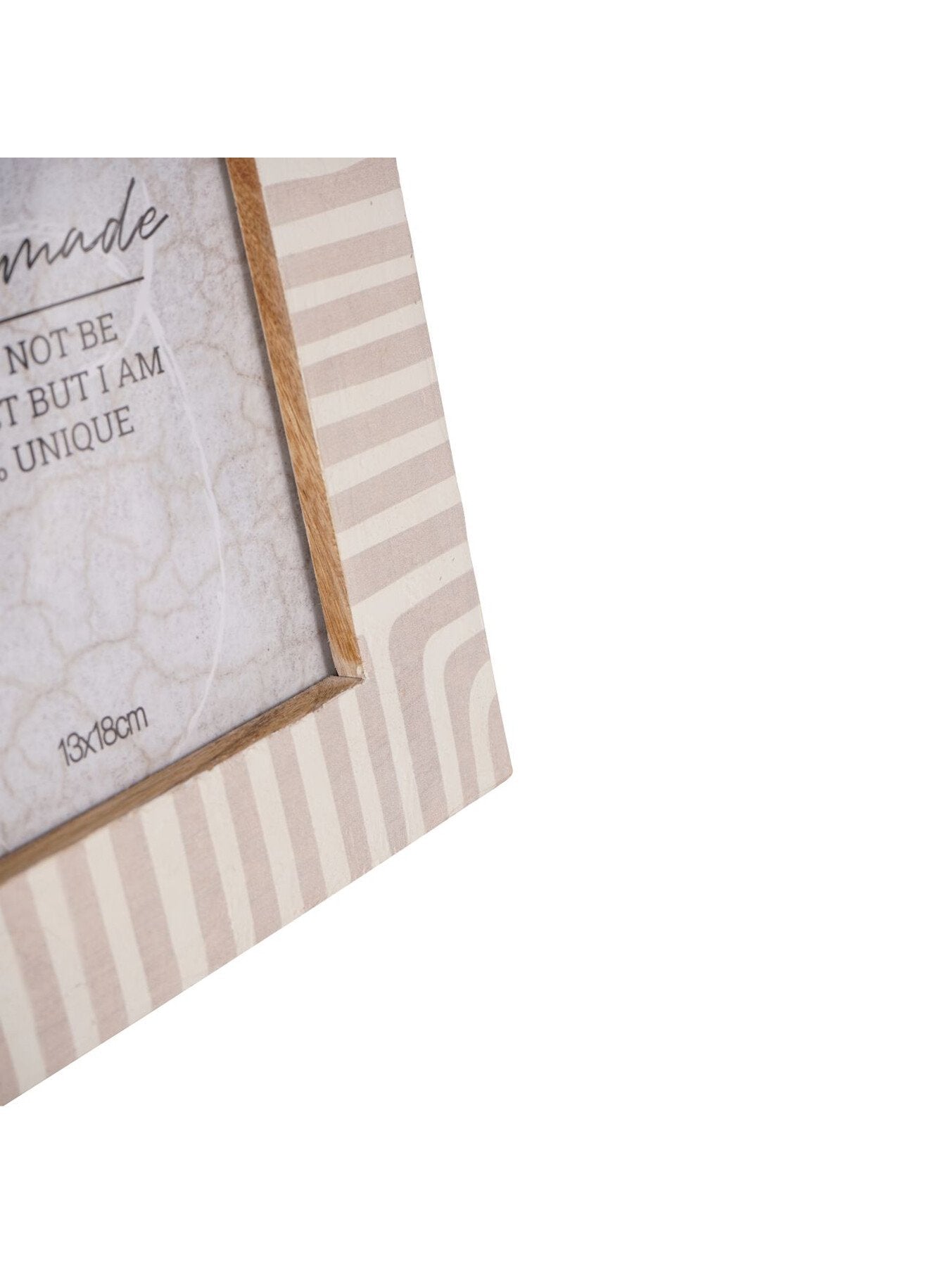 Photo Frame Mango Wood Beige 13x18cm