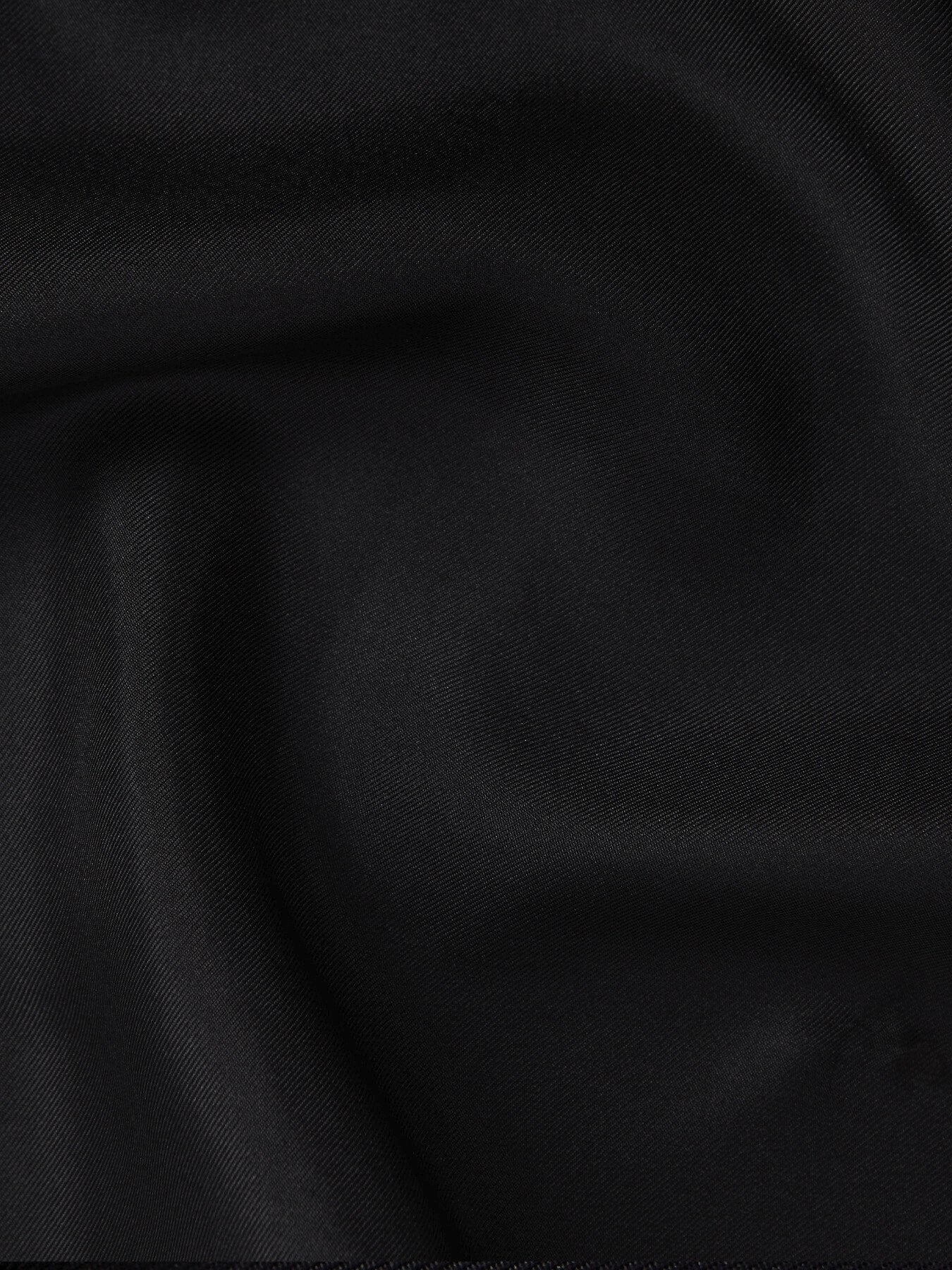 BlackCeremony Plain Silk Pocket Square