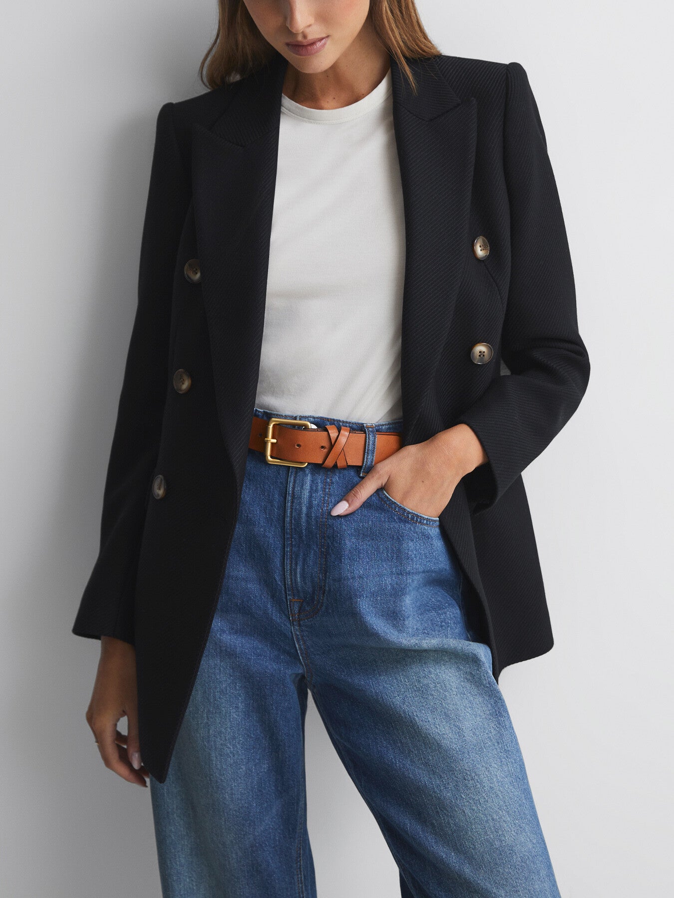Annie Leather Buckle Belt