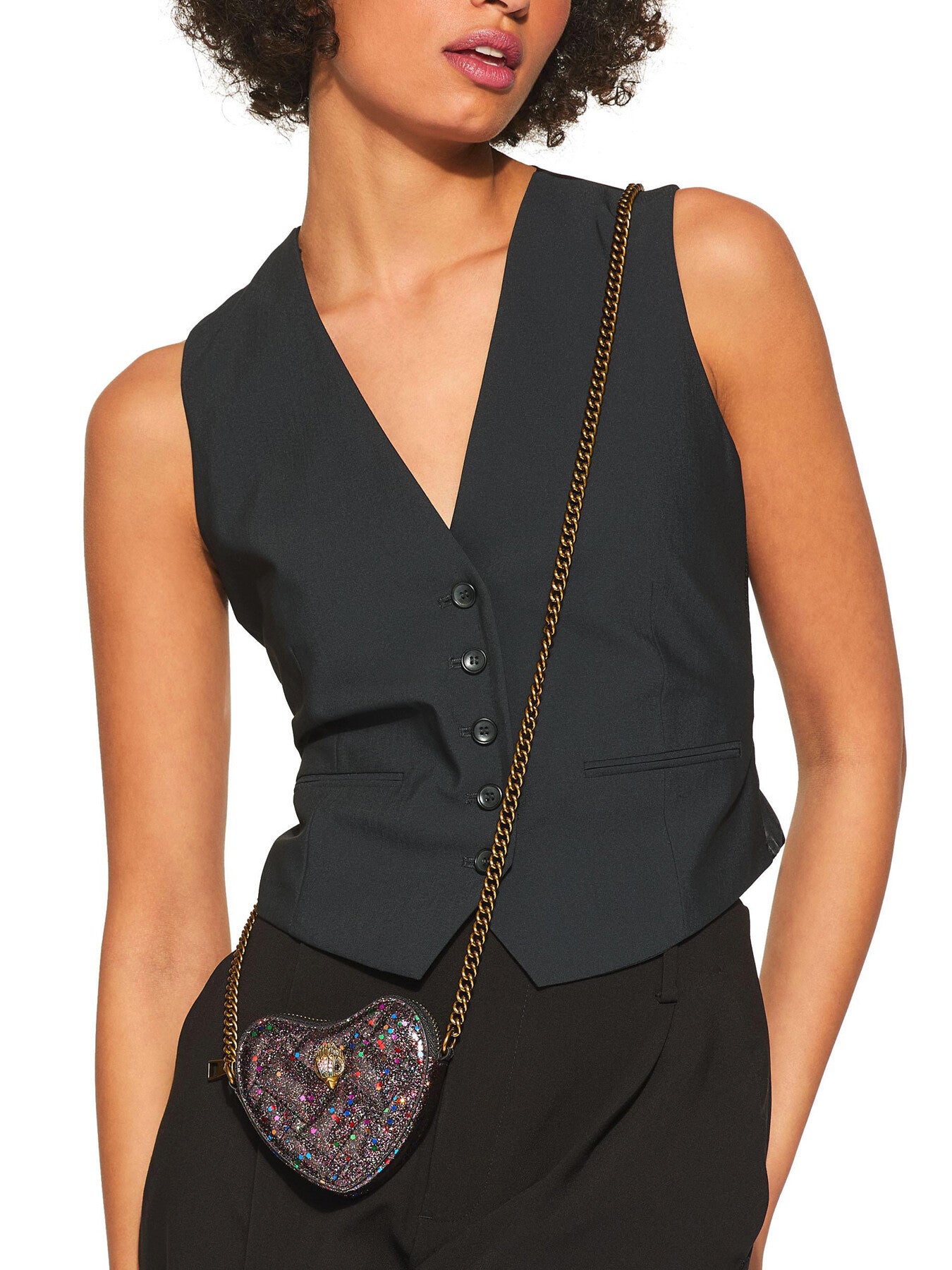 MICRO HEART CROSSBODY