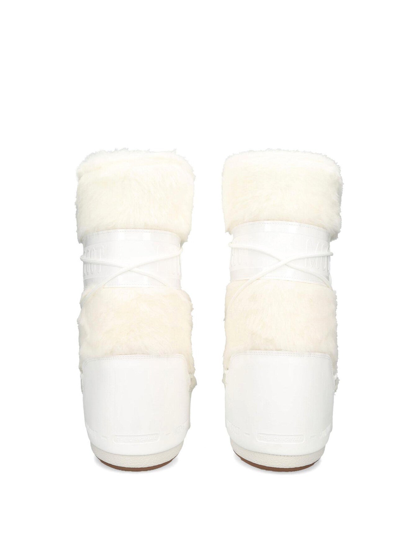 Icon Faux Fur Knee-High Boots White