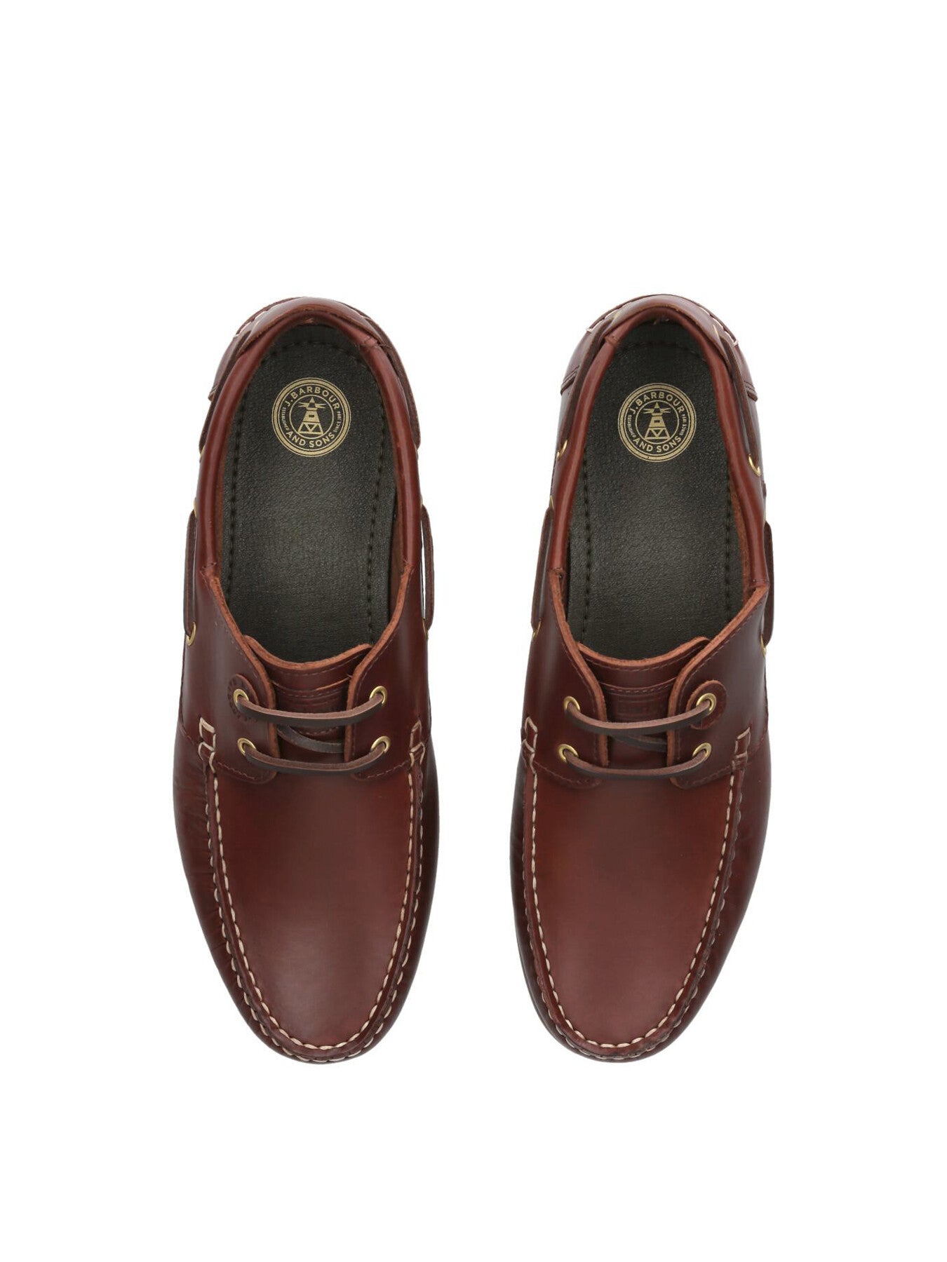 Wake Leather Boat Shoes Cognac