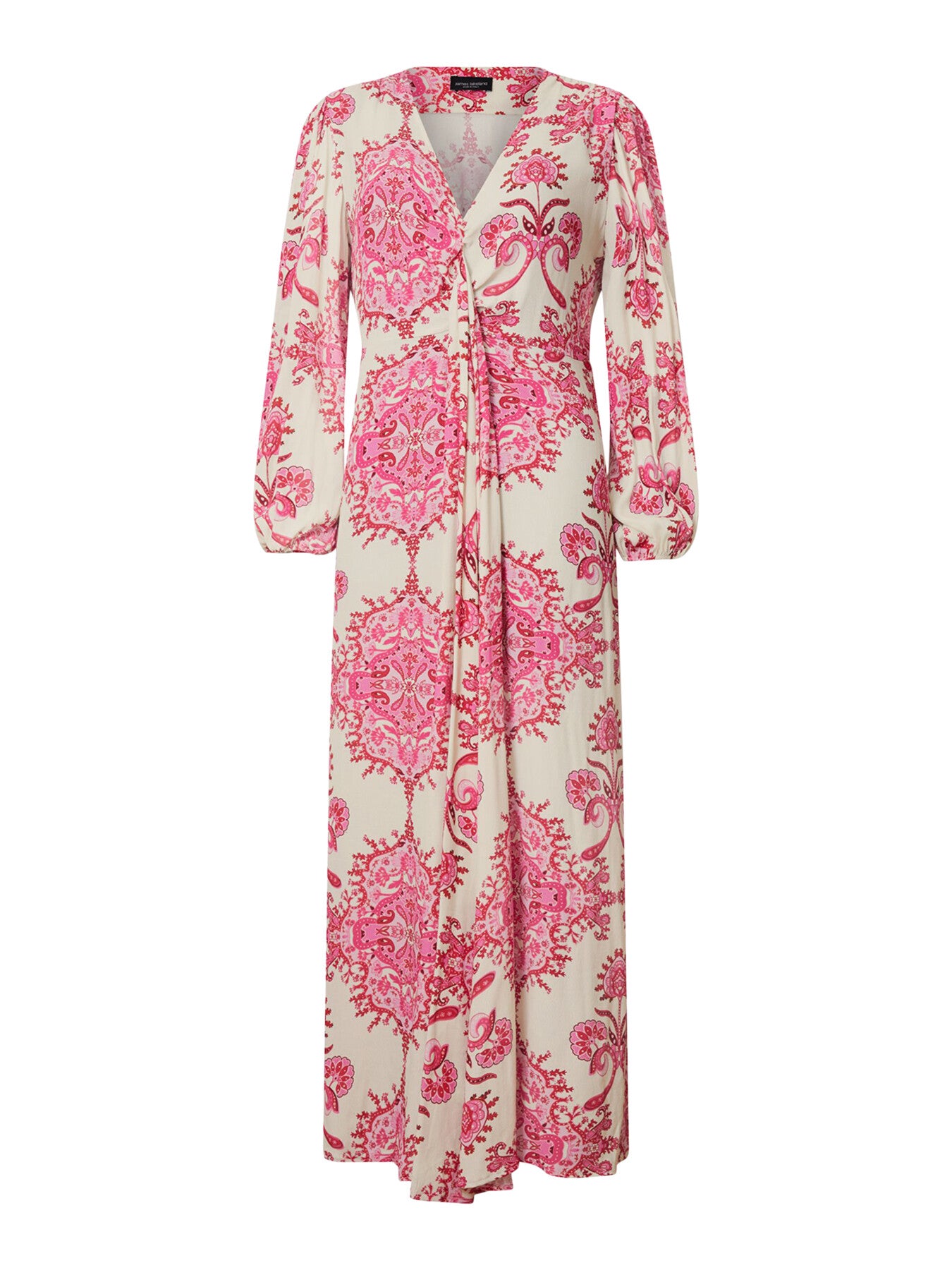 Printed Knot Midi Dess