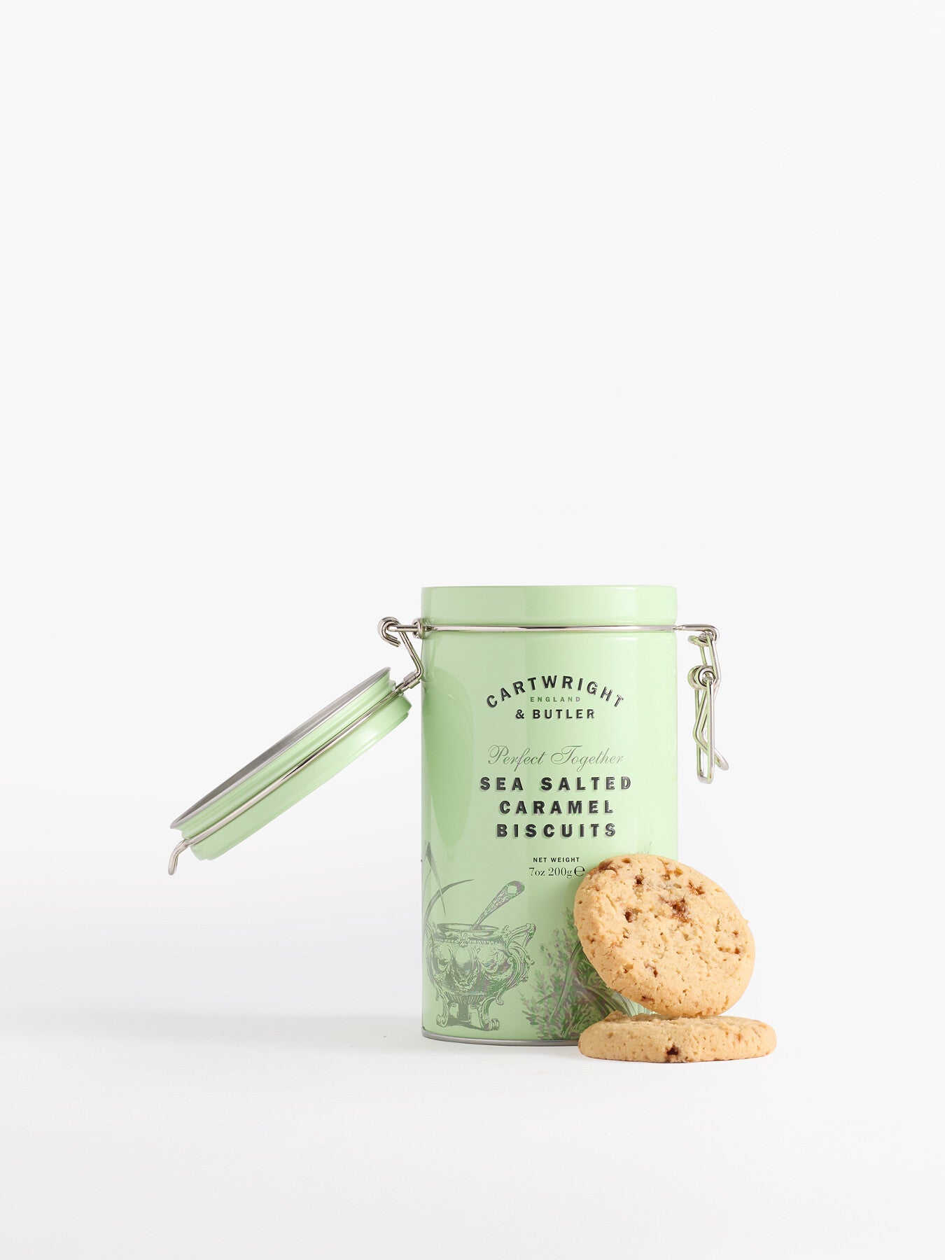 Salted Caramel Biscuit Tin 200g