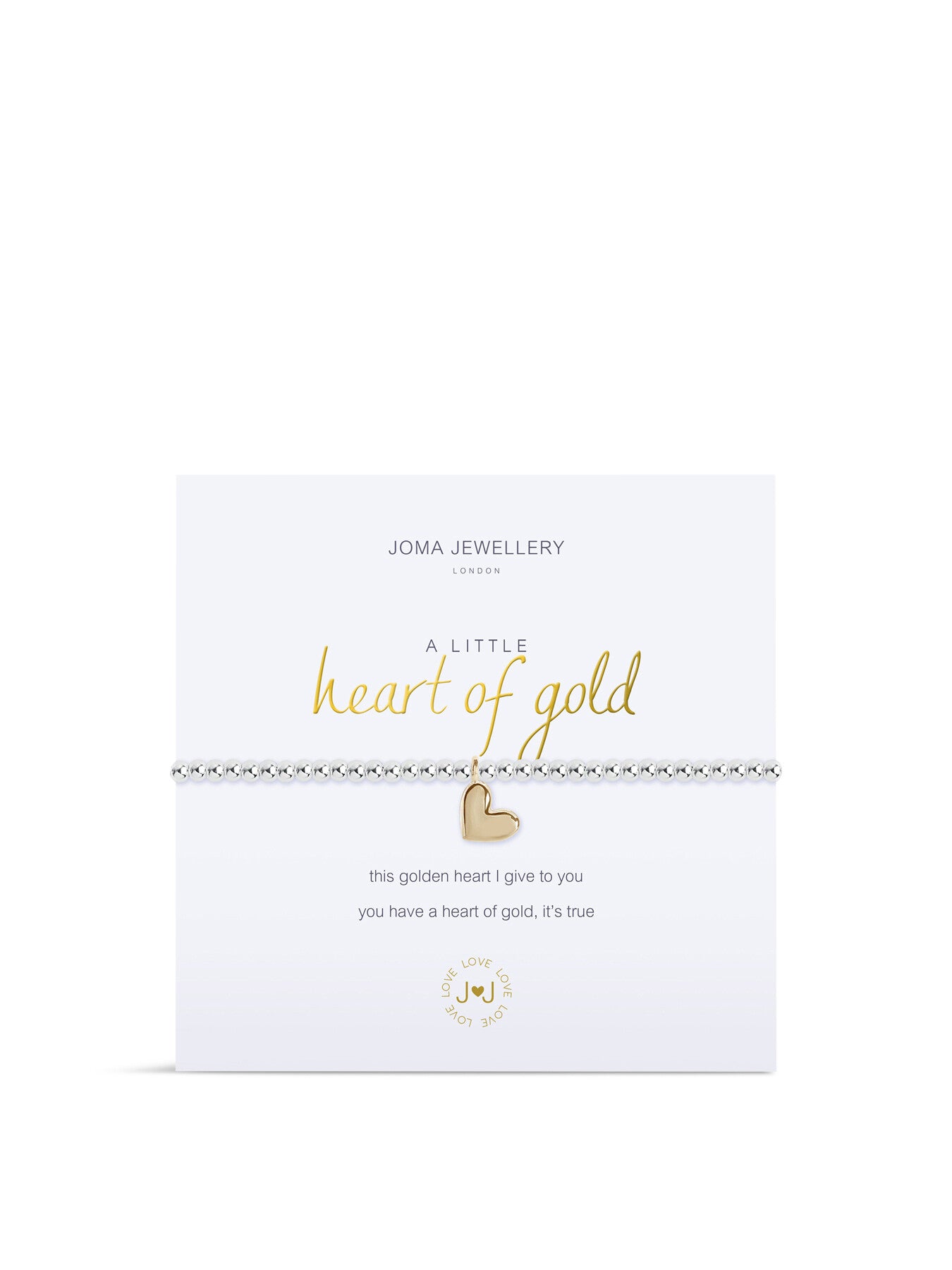 A Little Heart Of Gold - Bracelet