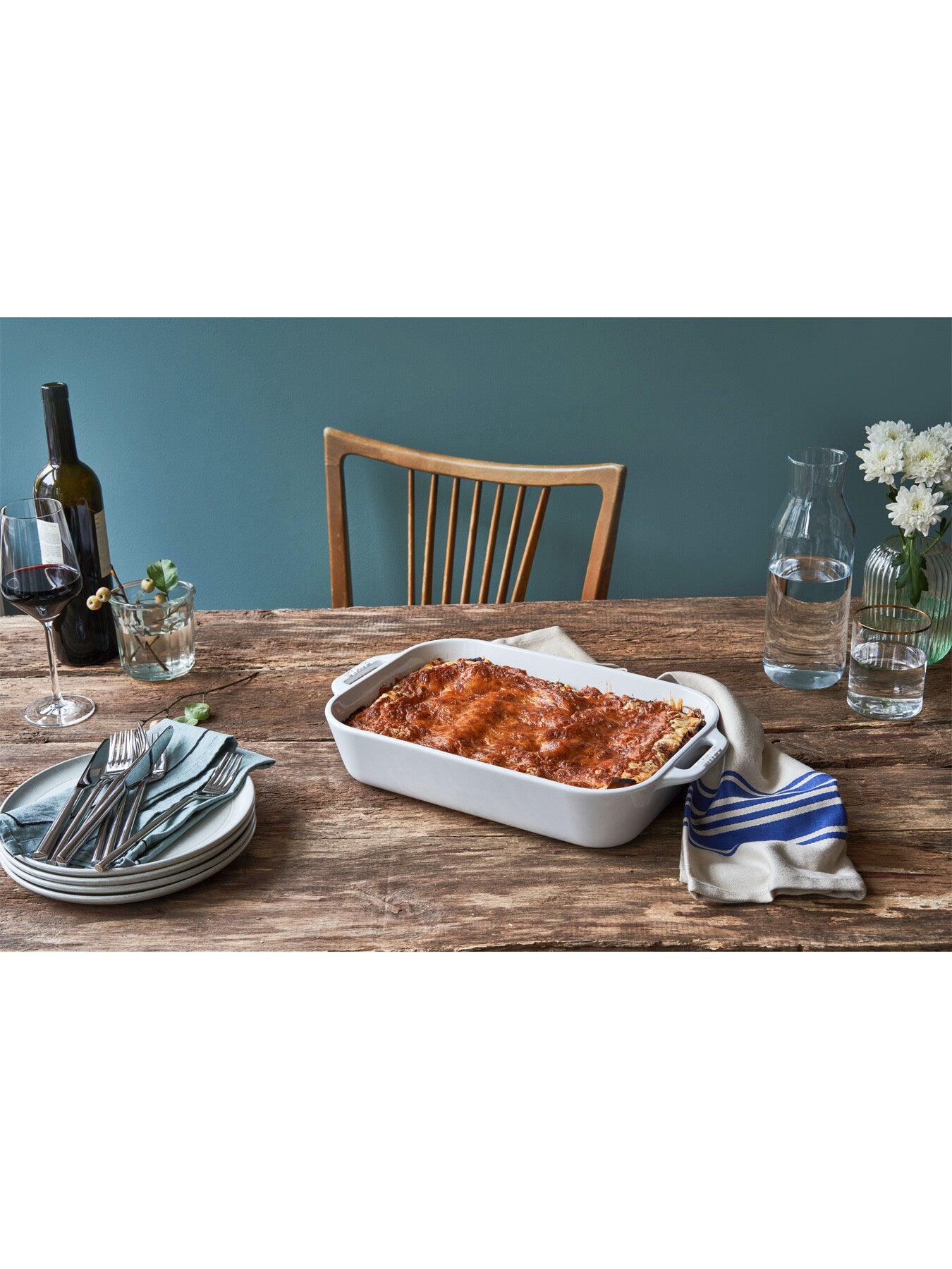34 x 24cm Rectangular Gratin Dish