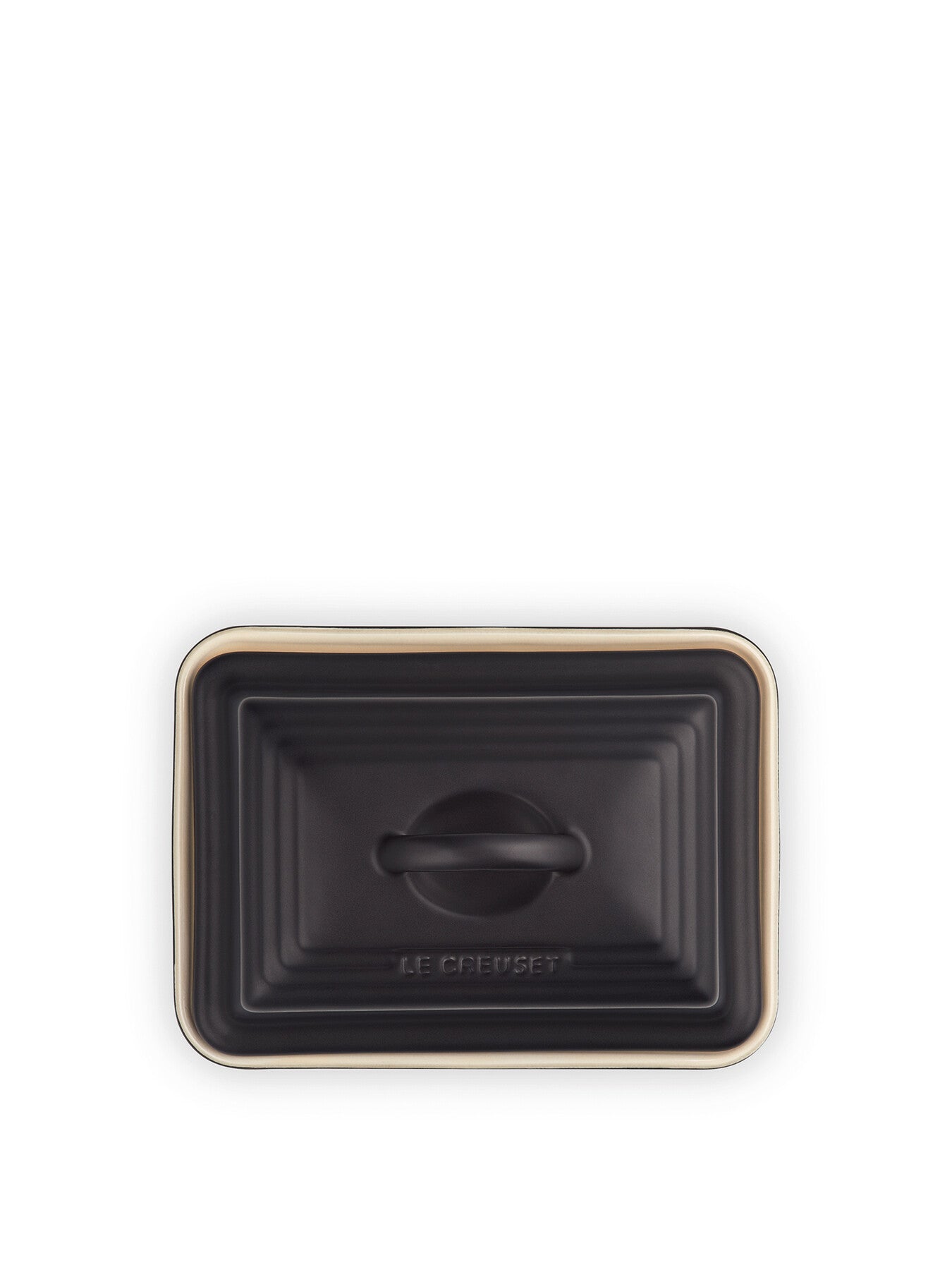 Butter Dish Satin Black