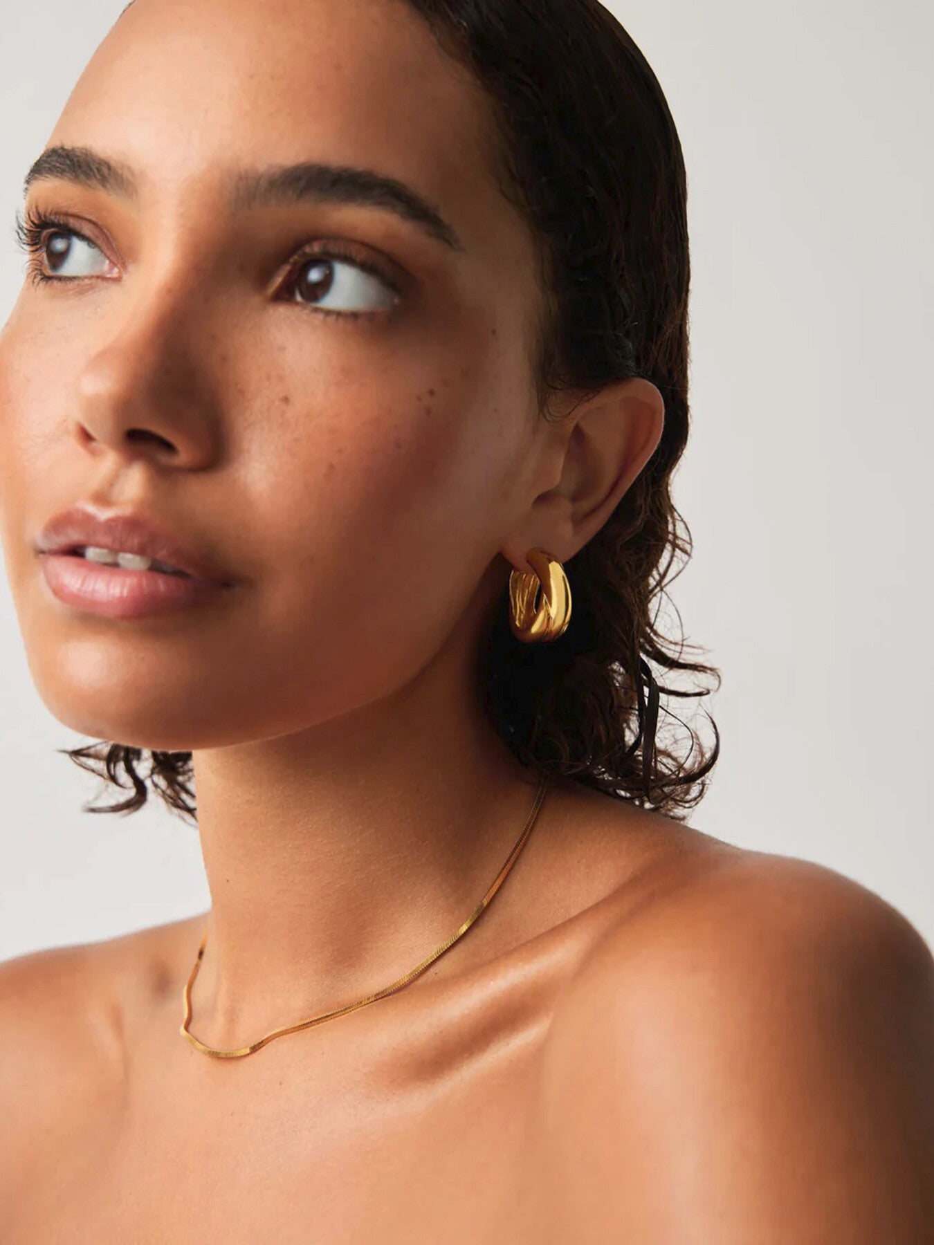 Lucy Williams Chunky Entwine Hoops