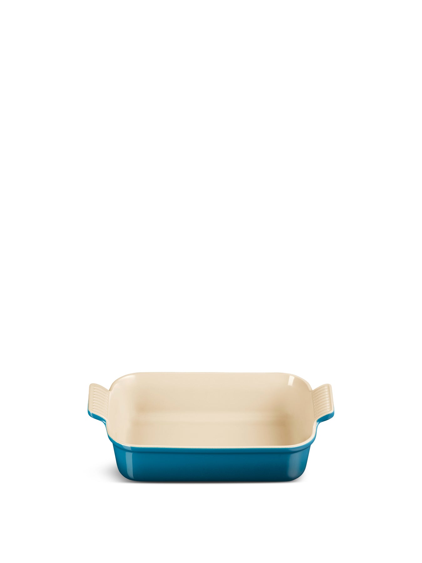 Stoneware Heritage Rectangular Dish Deep Teal 26cm