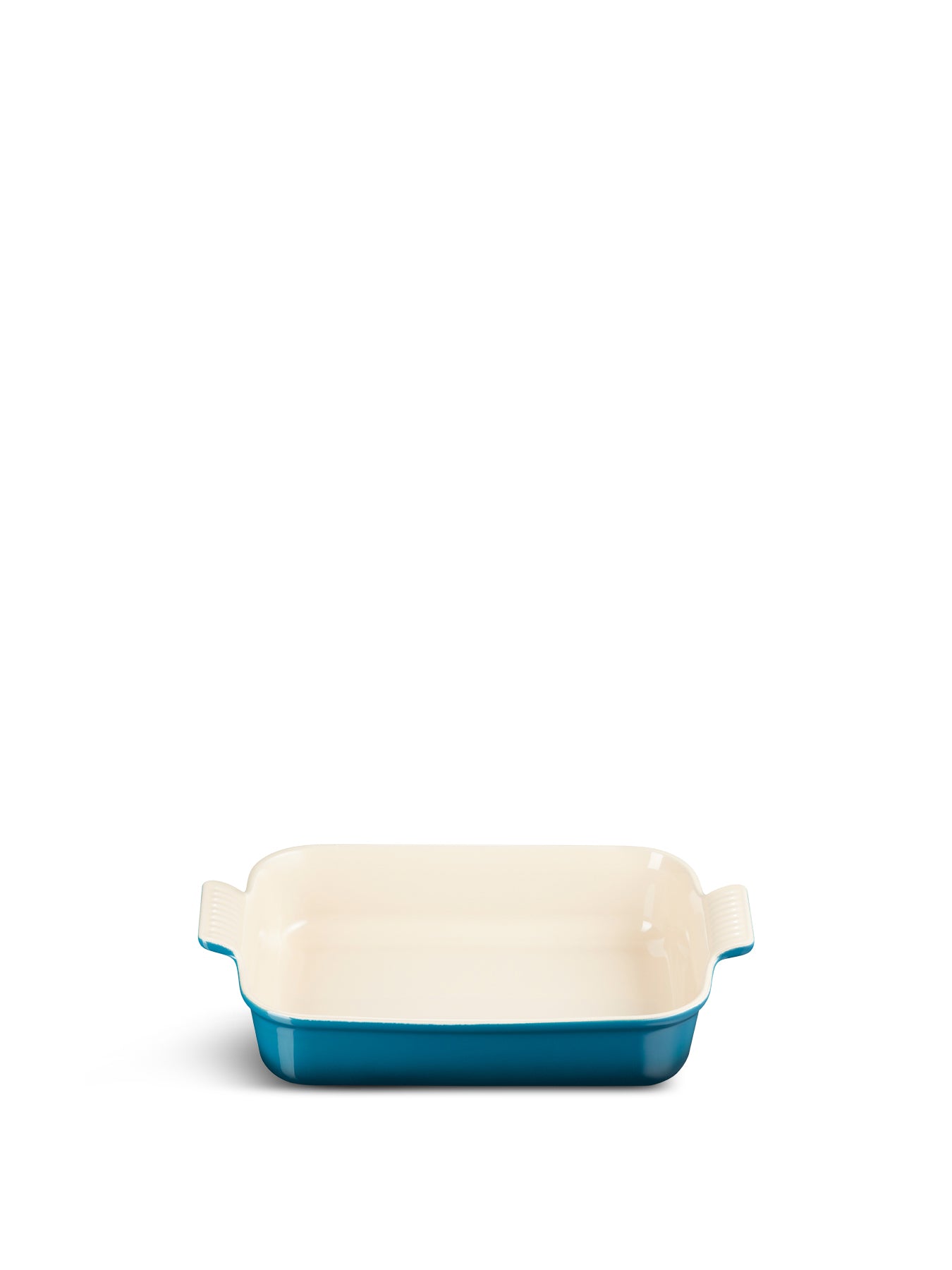 Stoneware Heritage Rectangular Dish Deep Teal 32cm