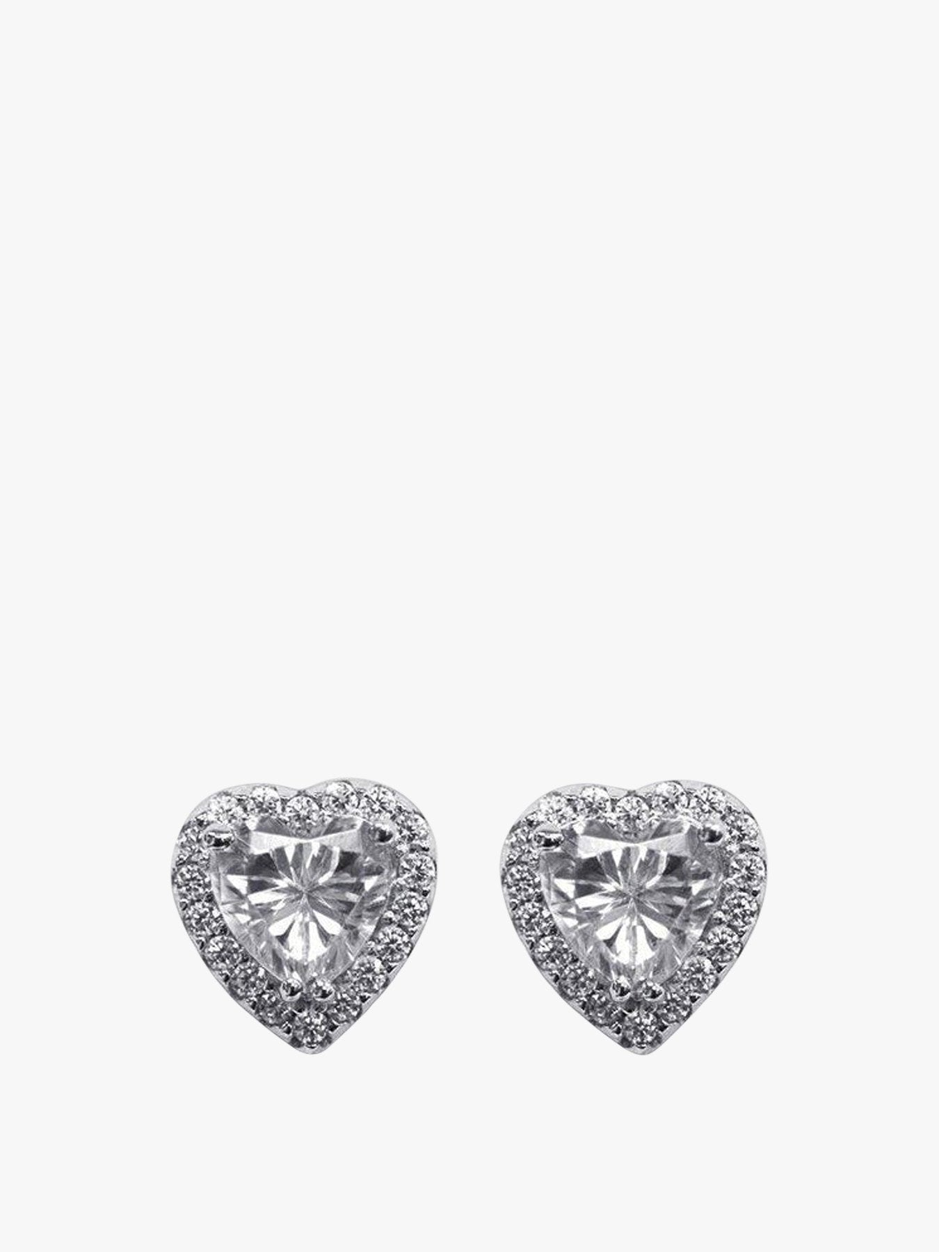 Cora Heart Studs