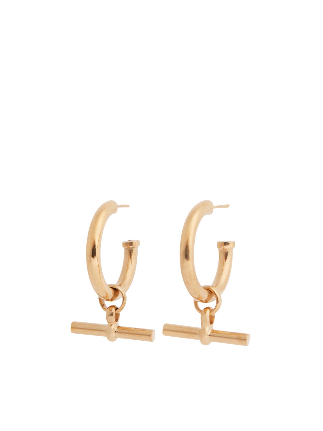 Large T-Bar Earrings