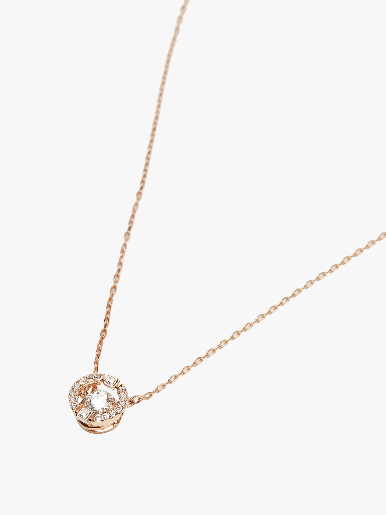 Sparkling Round Necklace