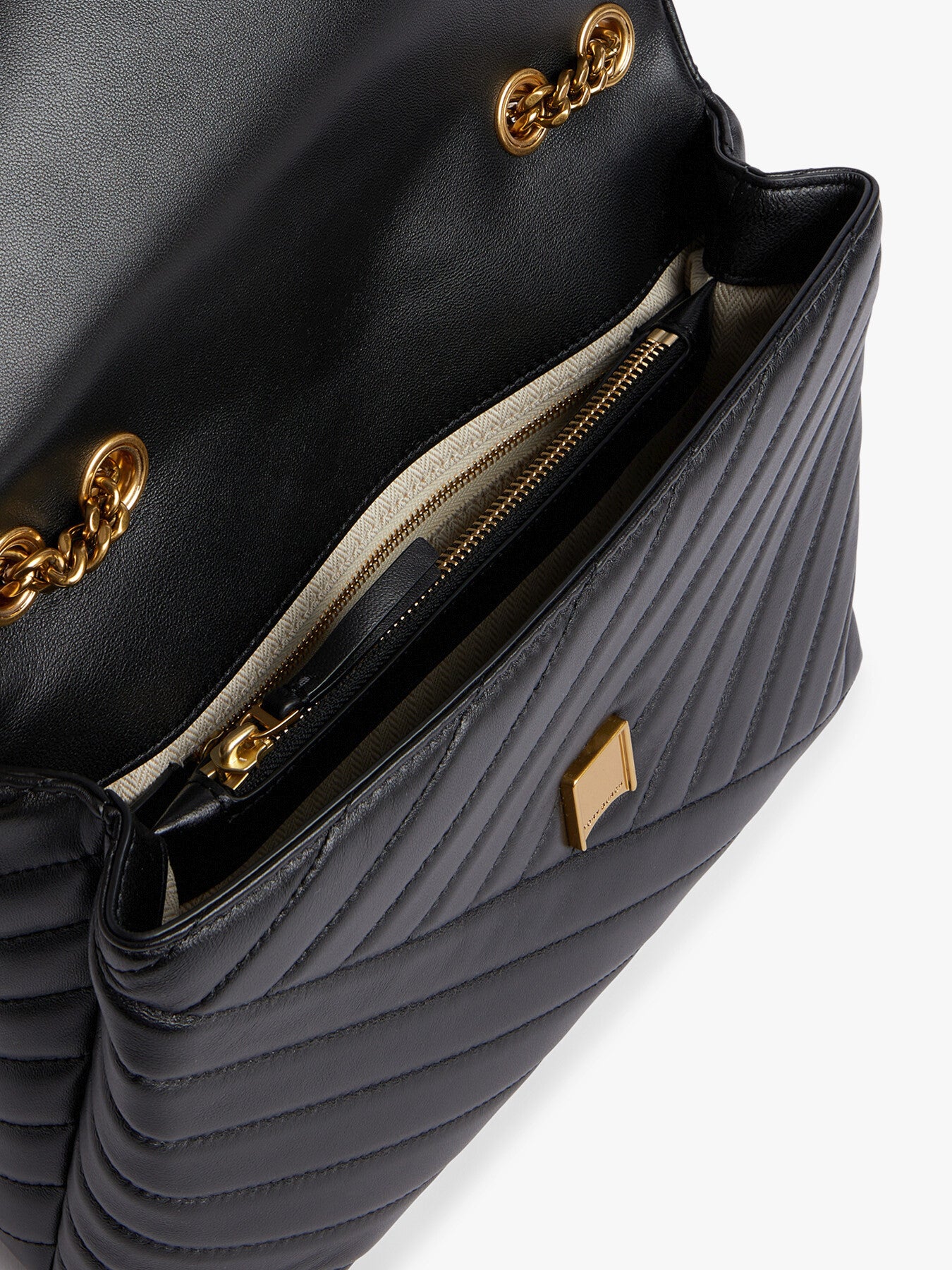 Kira Chevron Convertible Shoulder Bag