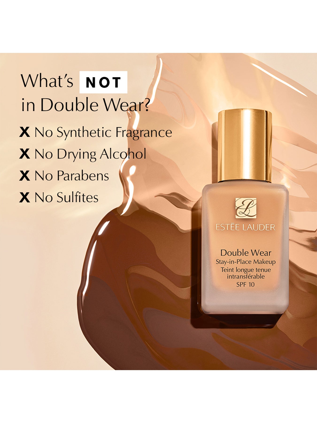 Double Wear Stay-in-Place Foundation SPF10 30ml