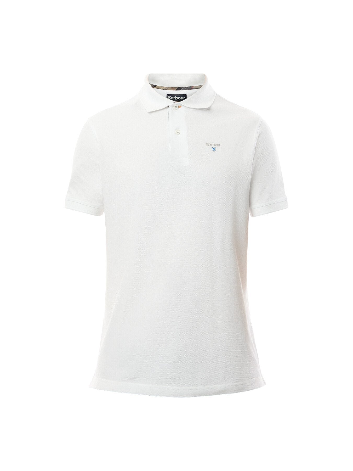 Tartan Pique Polo T-Shirt