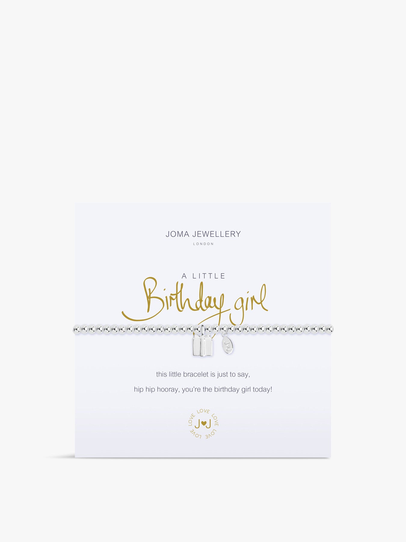 A Little Birthday Girl Bracelet