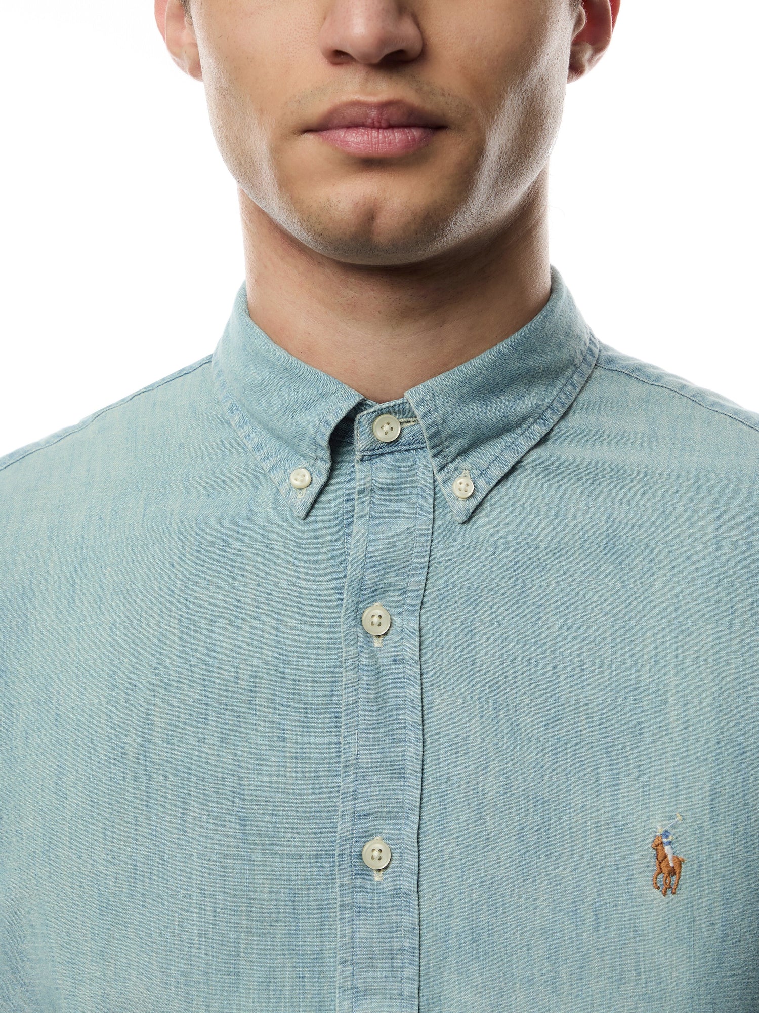 Button-down Chambray Shirt