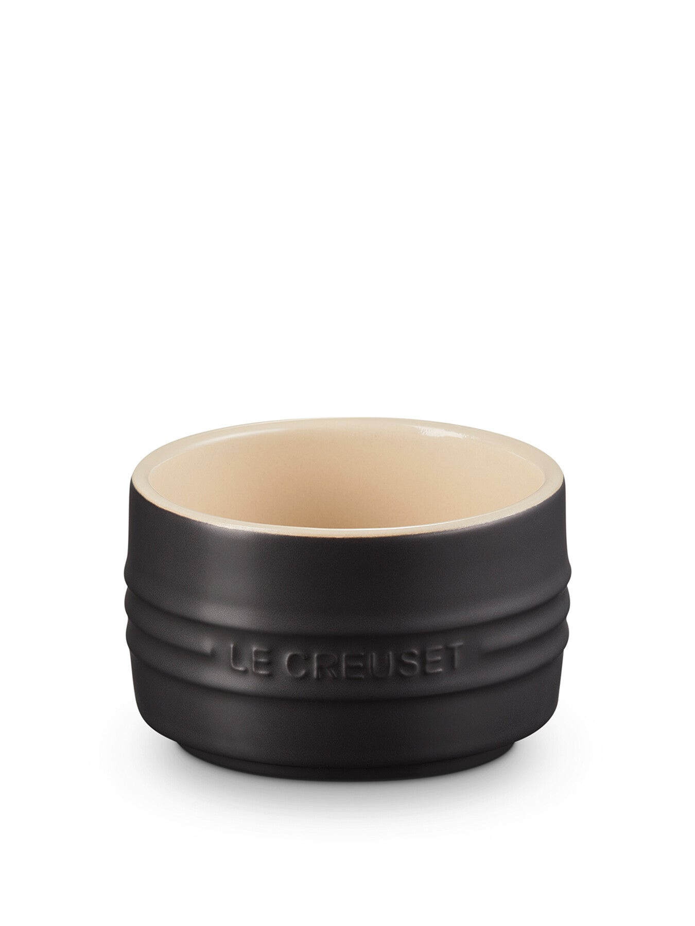 Stackable Ramekin Satin Black