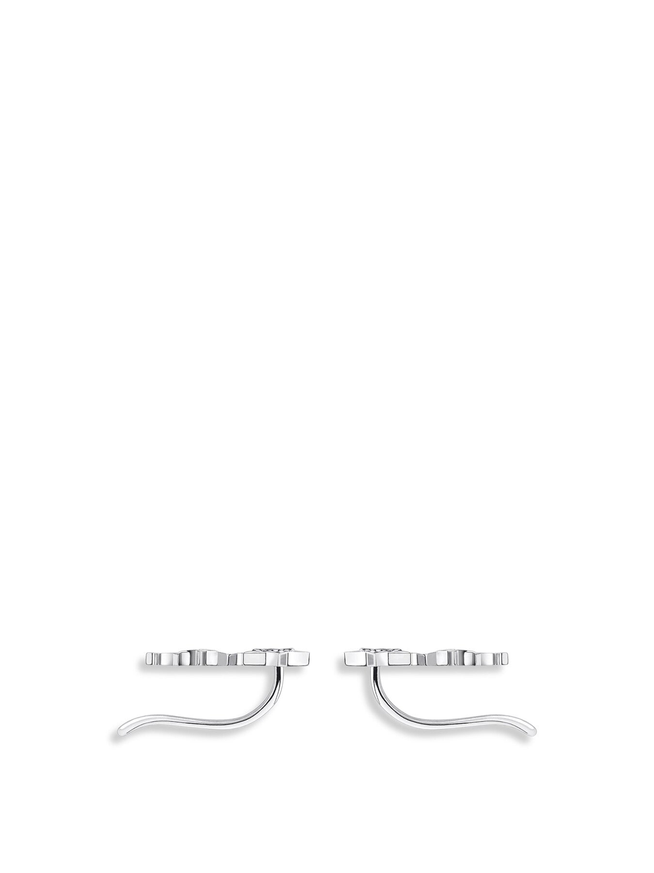 Sterling Star Ear Climber