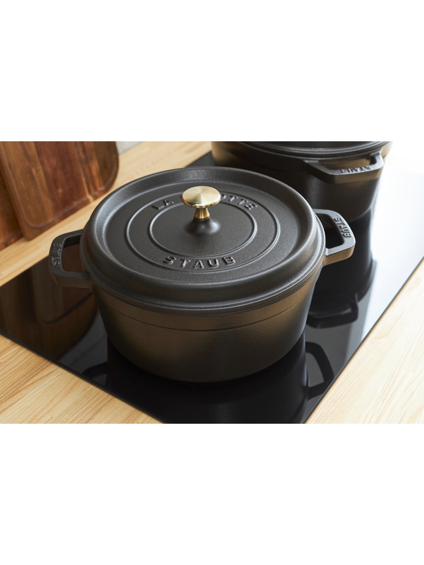 Round Cast Iron Cocotte 24cm