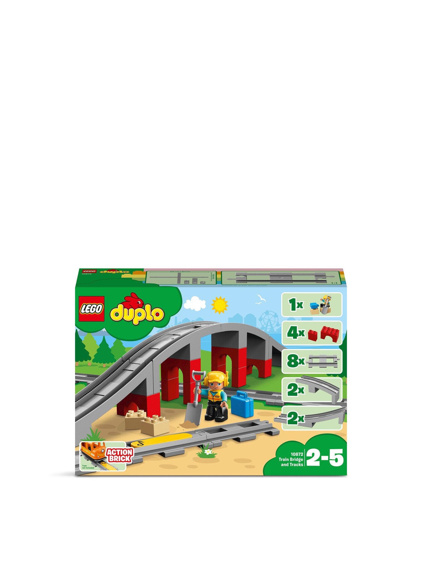 Train Bridge and Tracks
