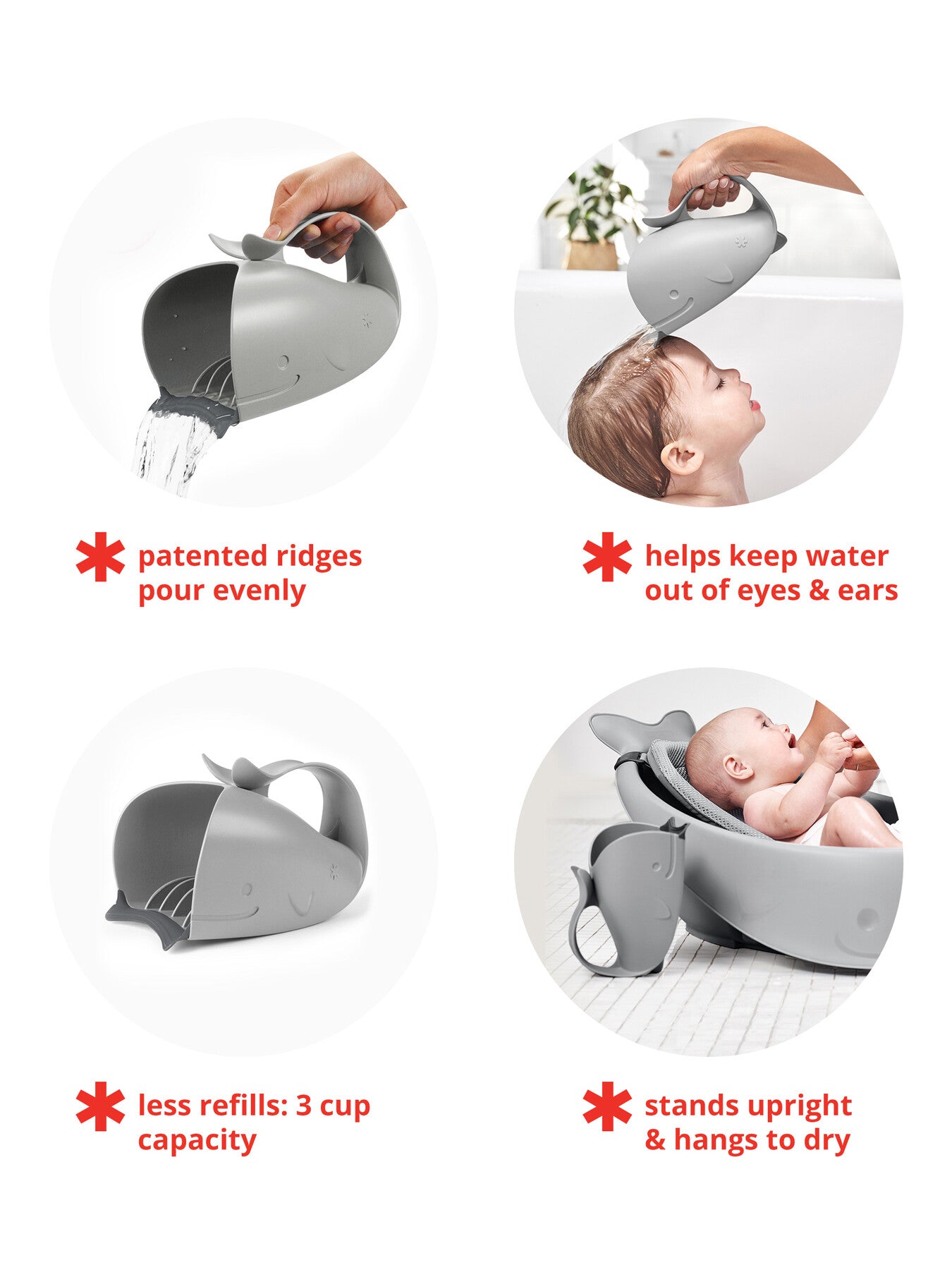 Moby Rinser Grey