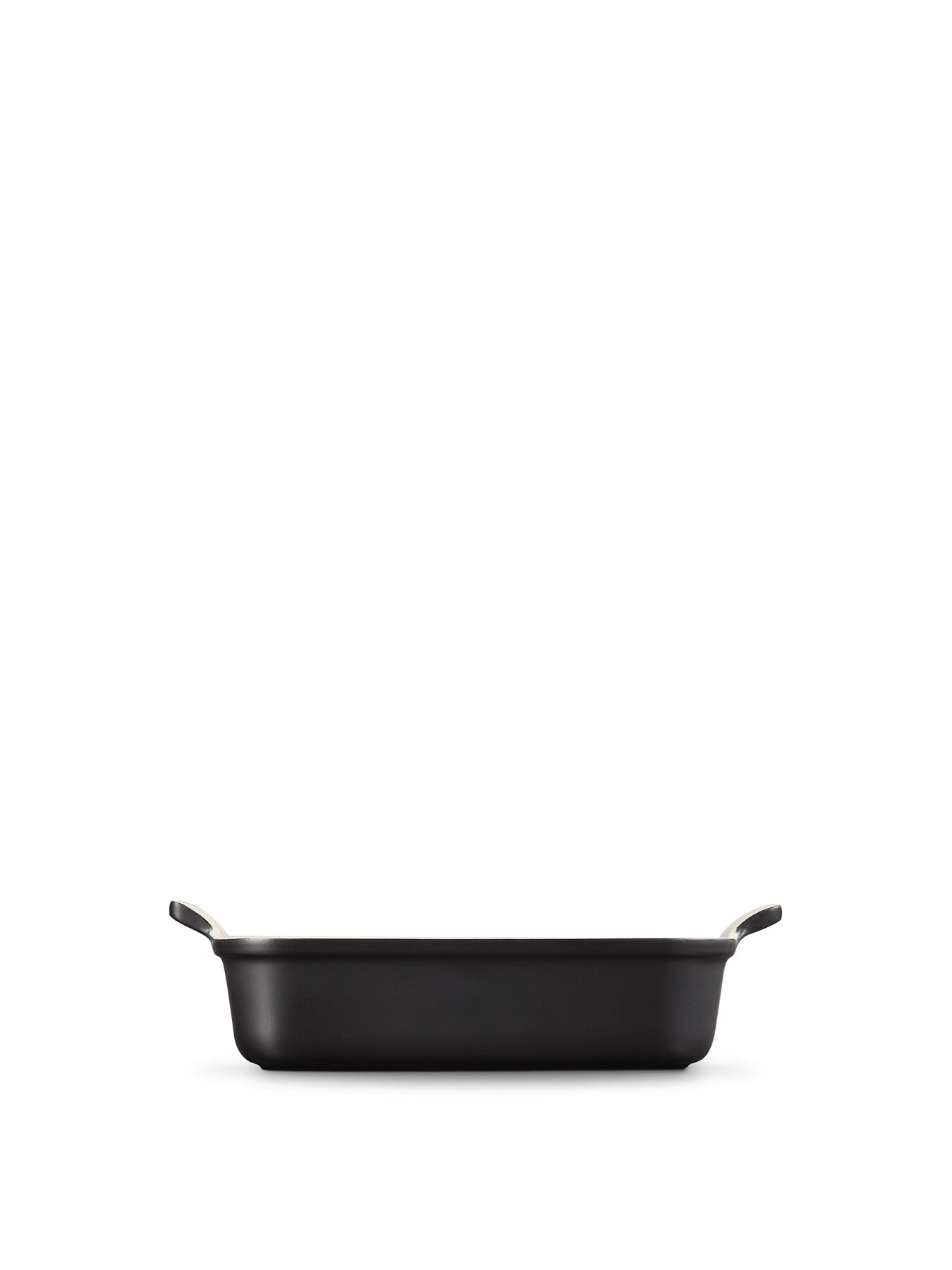 Deep Rectangular Dish 26cm Black