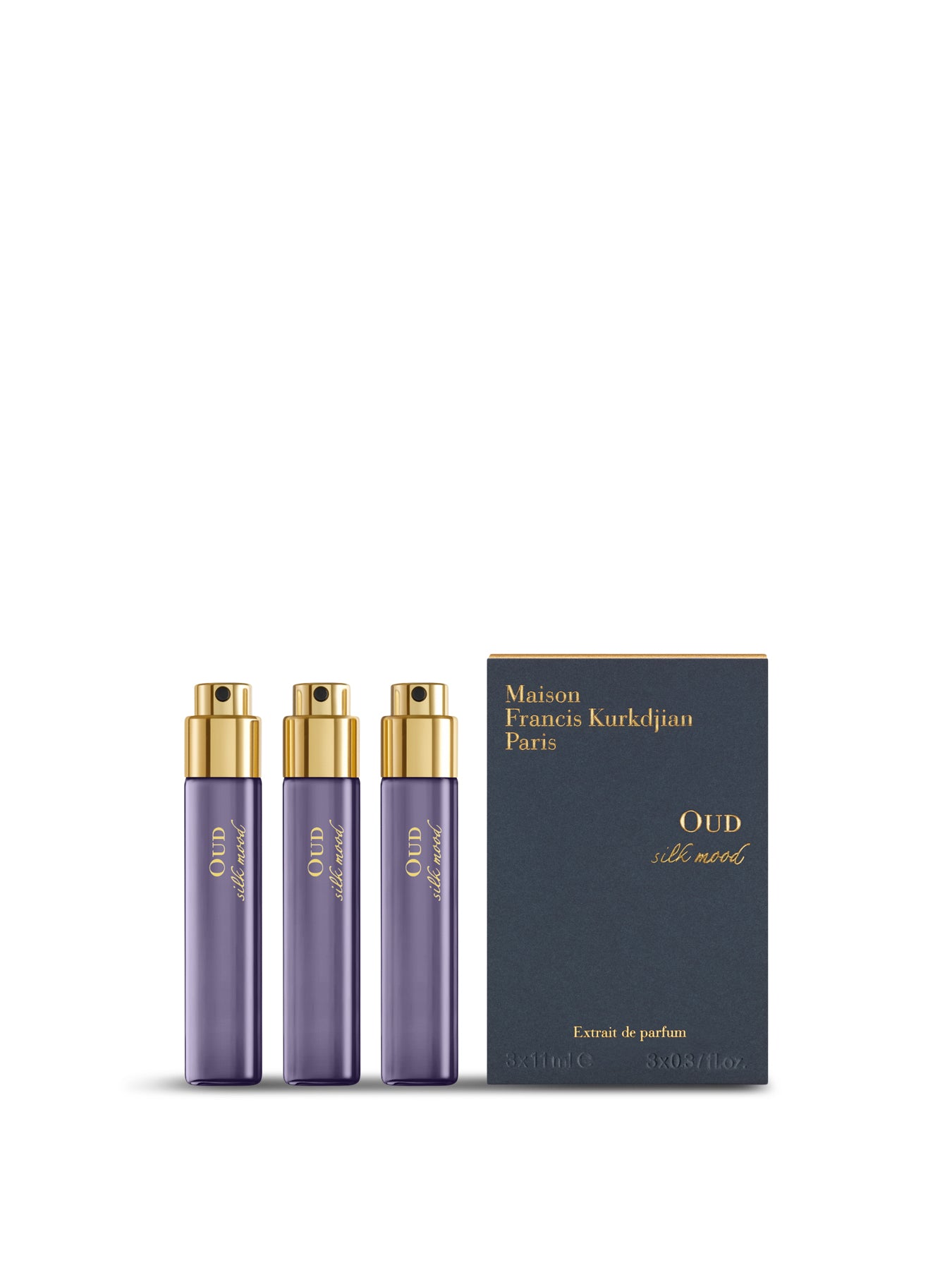 Oud Silk Mood Extrait  Globe Trotter Refill 3 x 11ml