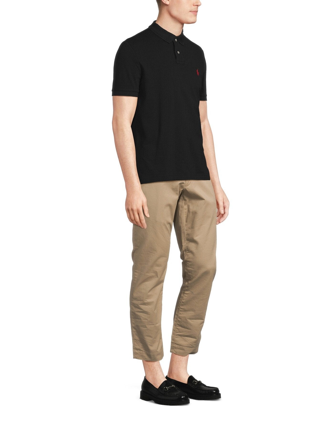 Basic Custom Fit Short Sleeve Polo Shirt