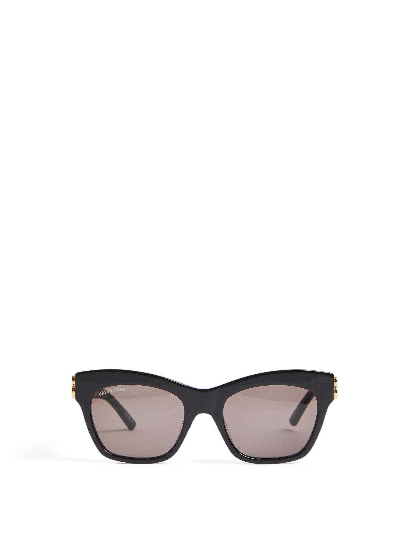 Square Butterfly Logo Arm Acetate Sunglasses