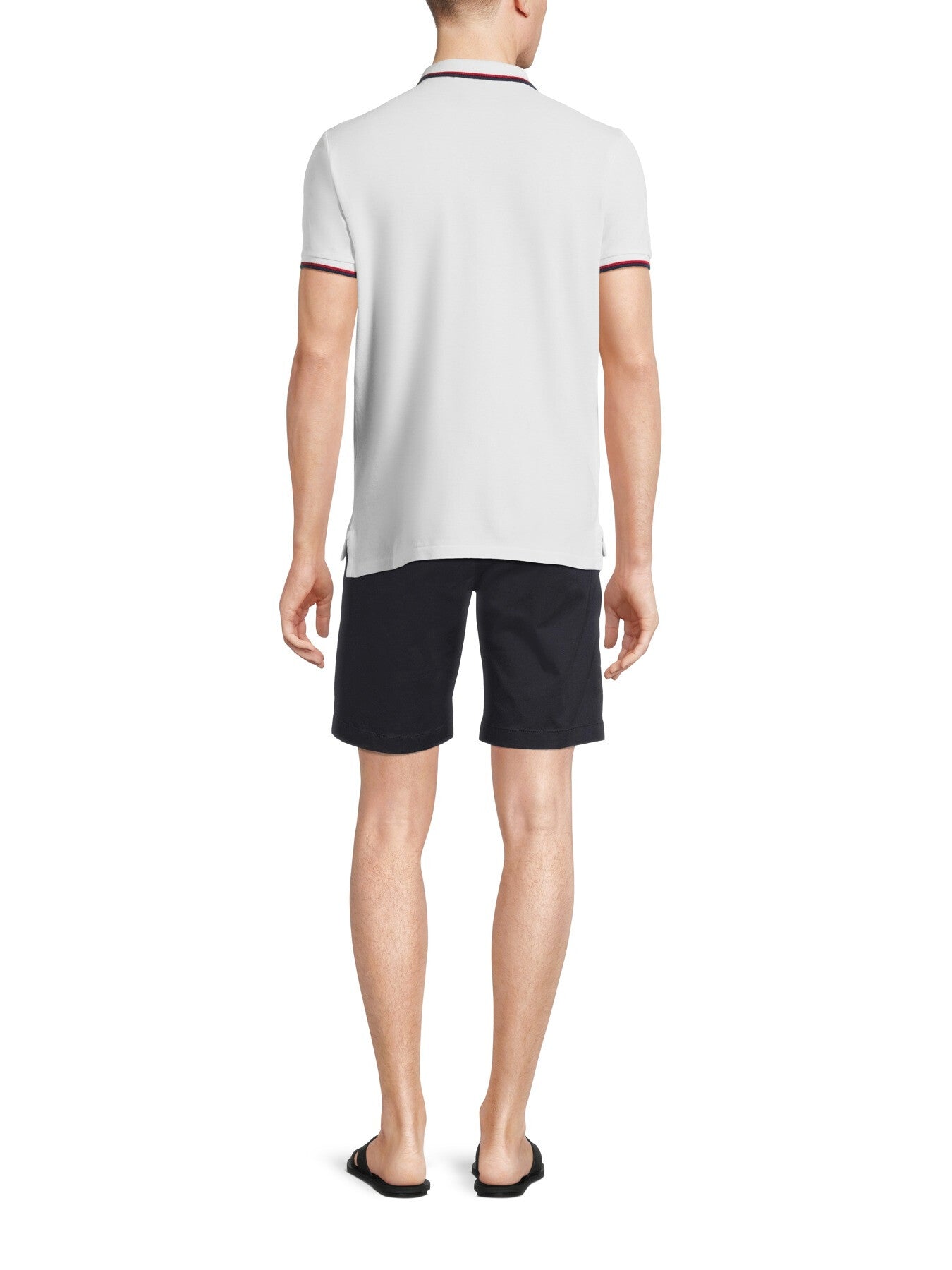 Mesh Tipped Short Sleeve Custom Fit Polo Shirt